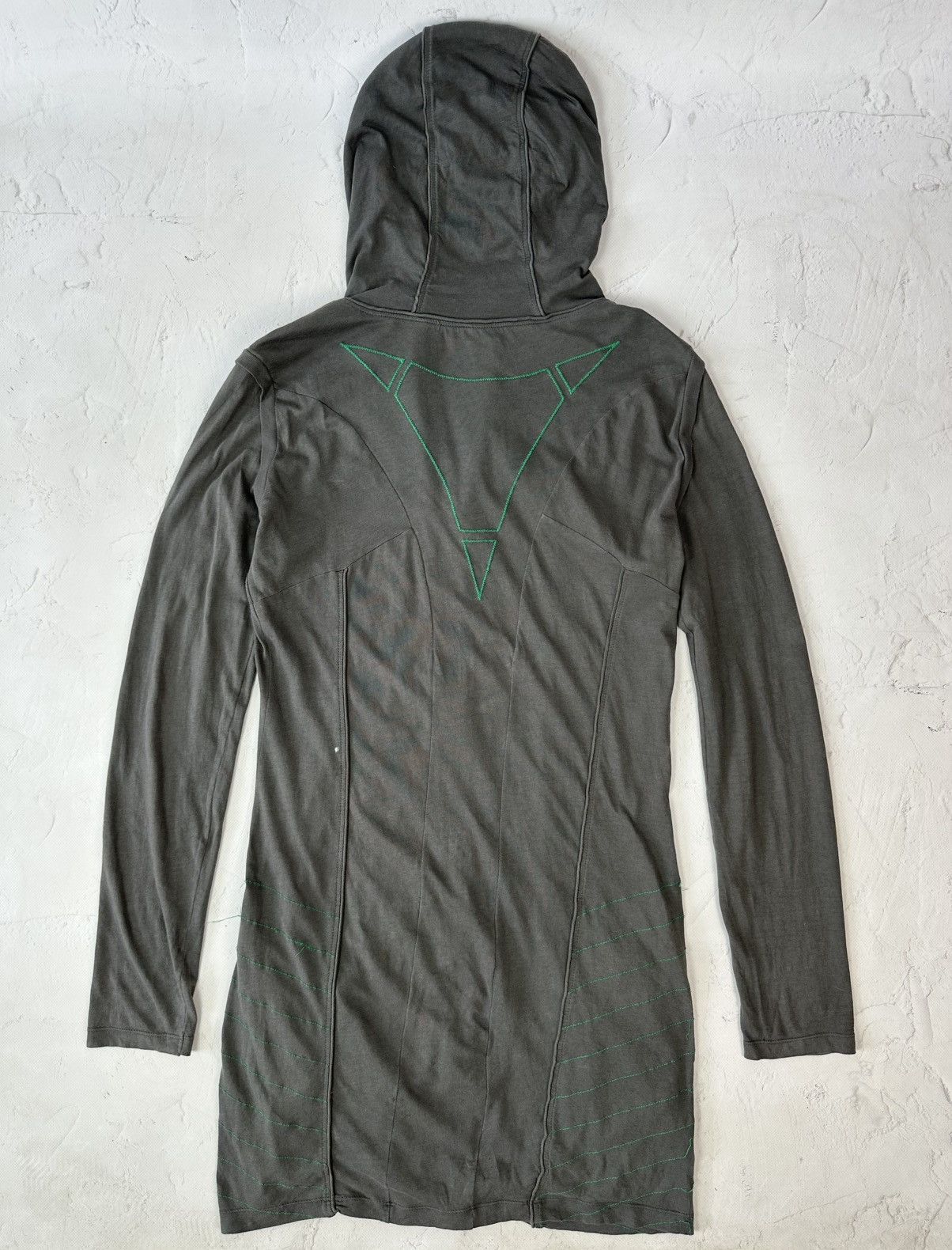 Diesel Vintage Y2K Diesel Full Zip Grey Dress Size M / US 6-8 / IT 42-44 - 11 Thumbnail
