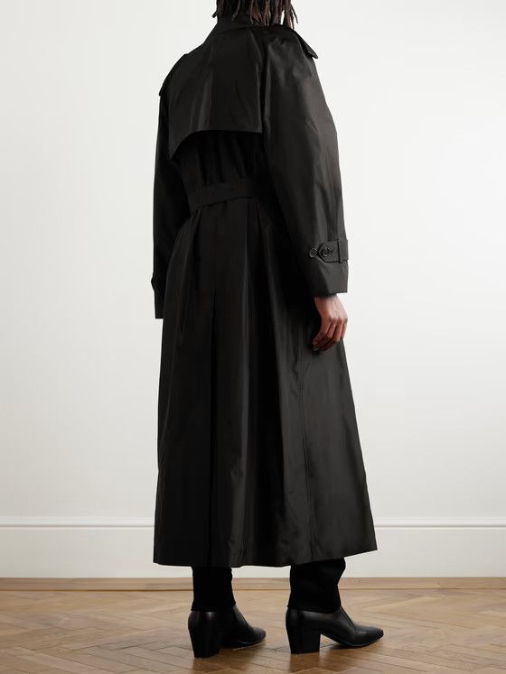 Saint Laurent Paris o1bcso1str1024 Trench Long in Black Size US XXL / EU 58 / 5 - 4 Thumbnail