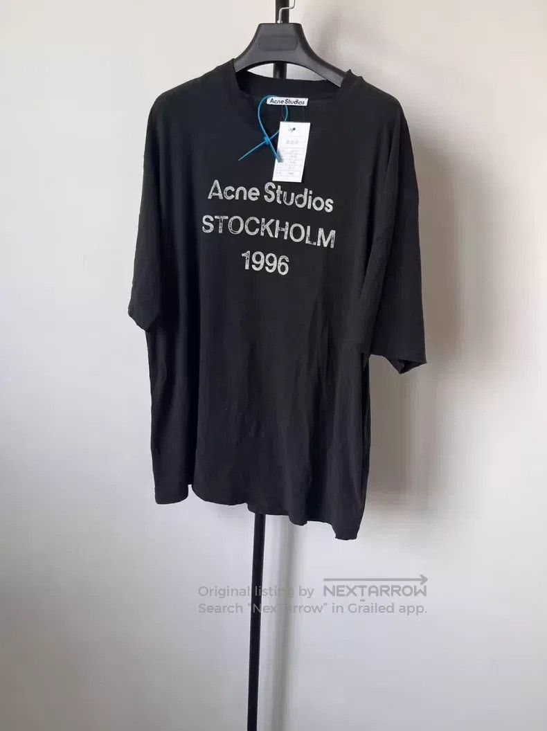 Acne Studios Acne Studios 1996 Series Letter Printed Crewneck Short Sle Size US M / EU 48-50 / 2 - 1 Thumbnail