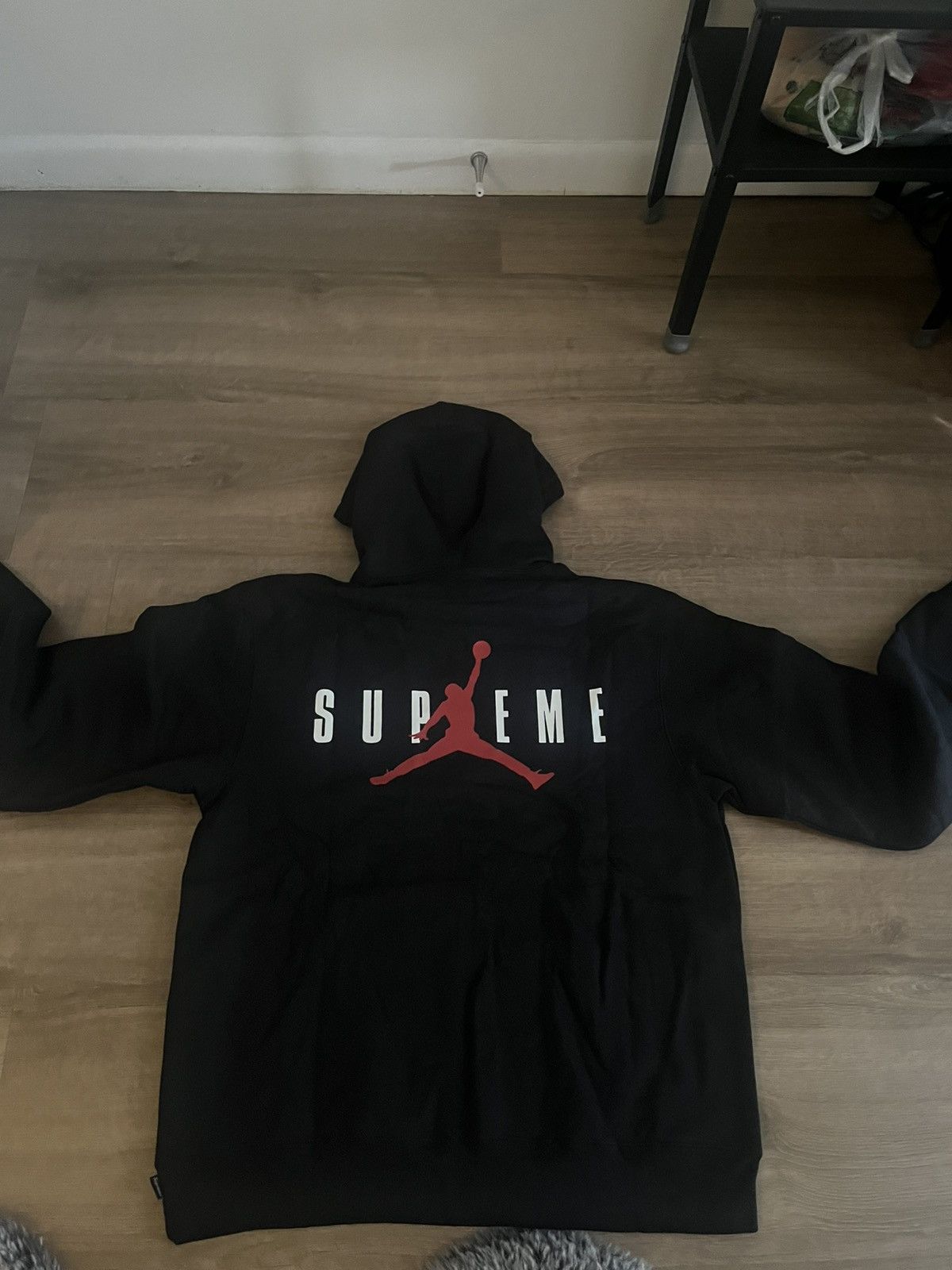 Jordan Brand × Supreme Supreme X Jordan Hoodie FW24 Size US S / EU 44-46 / 1 - 2 Thumbnail