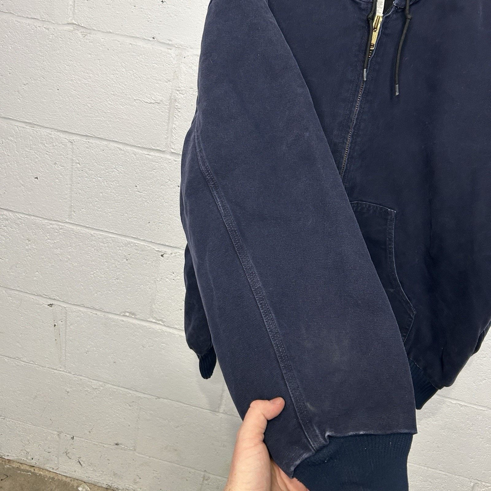 Carhartt Vintage Carhartt Hooded Active Jacket “Midnight Blue” J130 Size US XXL / EU 58 / 5 - 6 Thumbnail