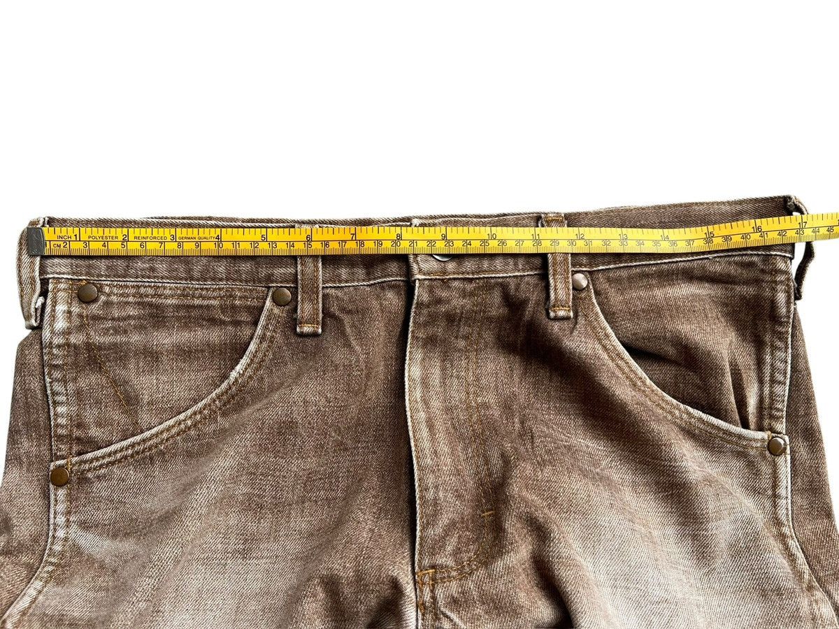 Wrangler Vintage 90s Wrangler Faded Brown Straight Denim Jeans 33x31 Size US 33 - 11 Thumbnail