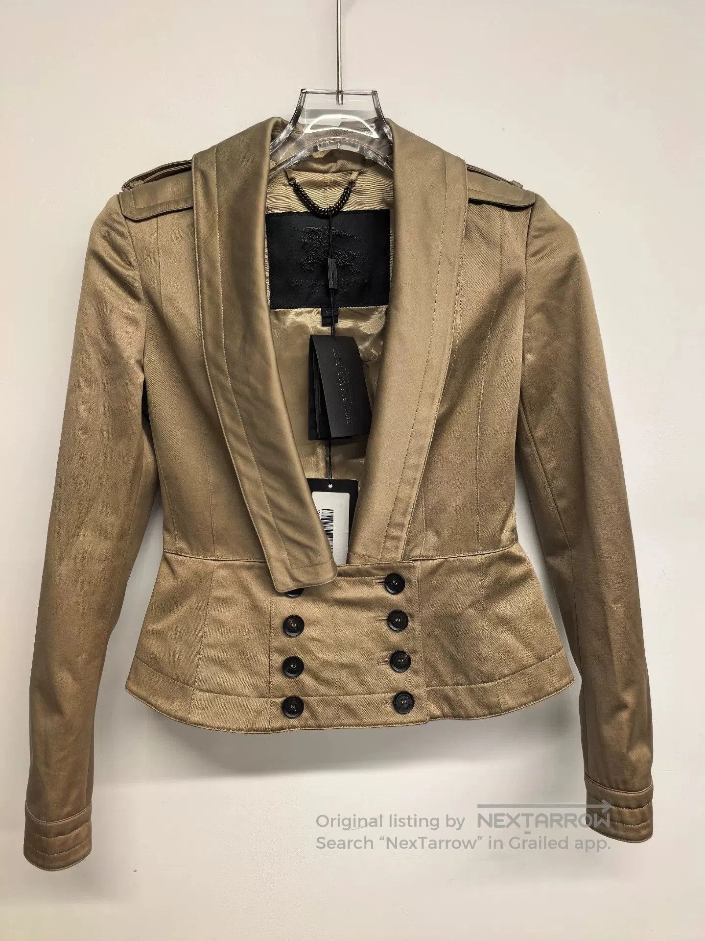 Burberry Burberry Women's Short Leather Jacket. Size S / US 4 / IT 40 - 1 Thumbnail