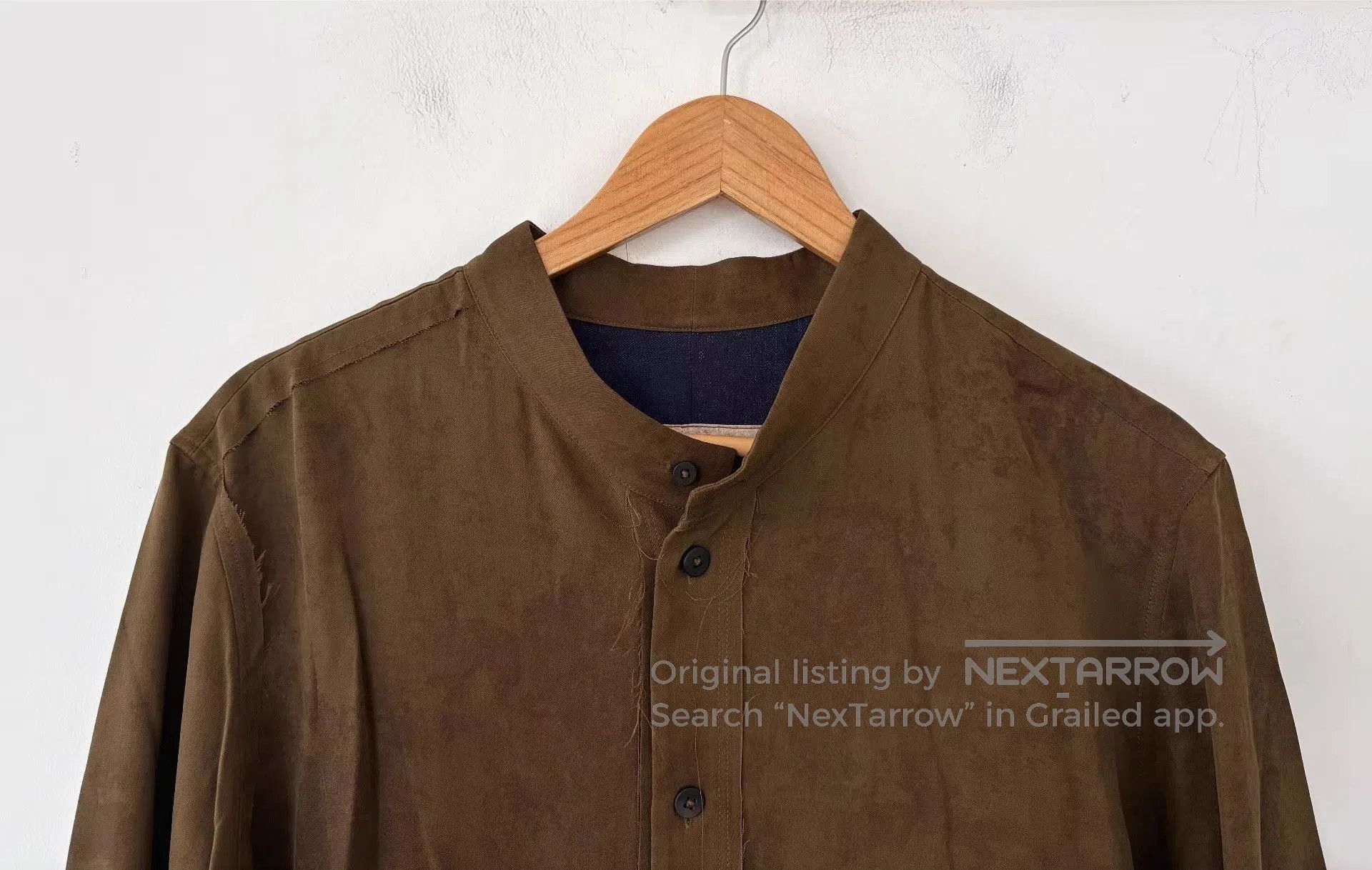 Ziggy Chen Brown Long Sleeve Button. Size US M / EU 48-50 / 2 - 7 Thumbnail