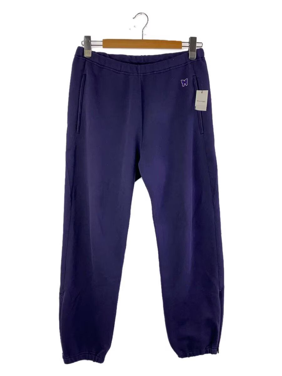 Needles Needles Zipped Cotton Sweat Pant Purple Size US 32 / EU 48 - 1 Thumbnail
