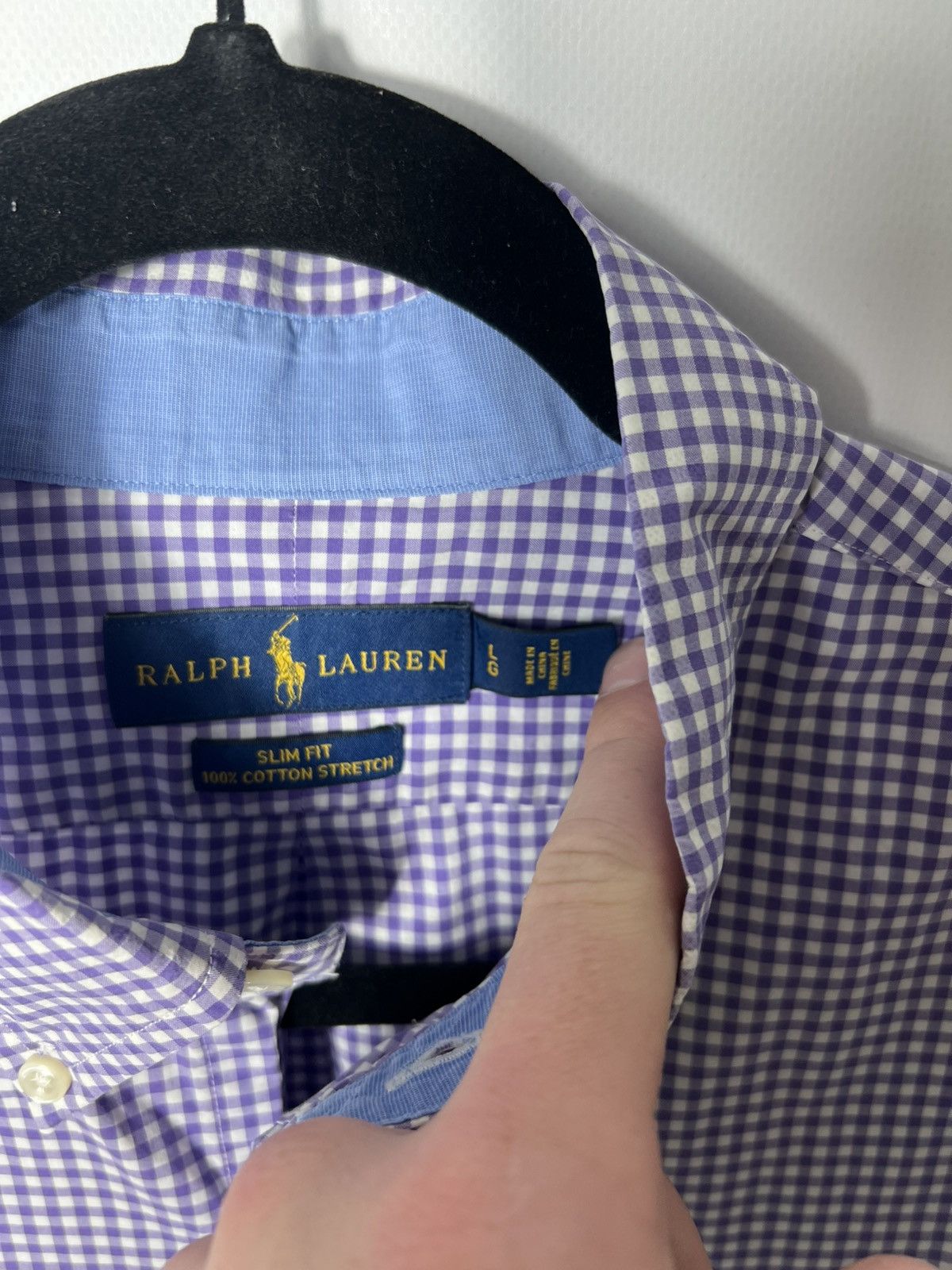 Polo Ralph Lauren Vintage luxury Polo Ralph Lauren Plaid Button up Shirt Size US L / EU 52-54 / 3 - 6 Thumbnail