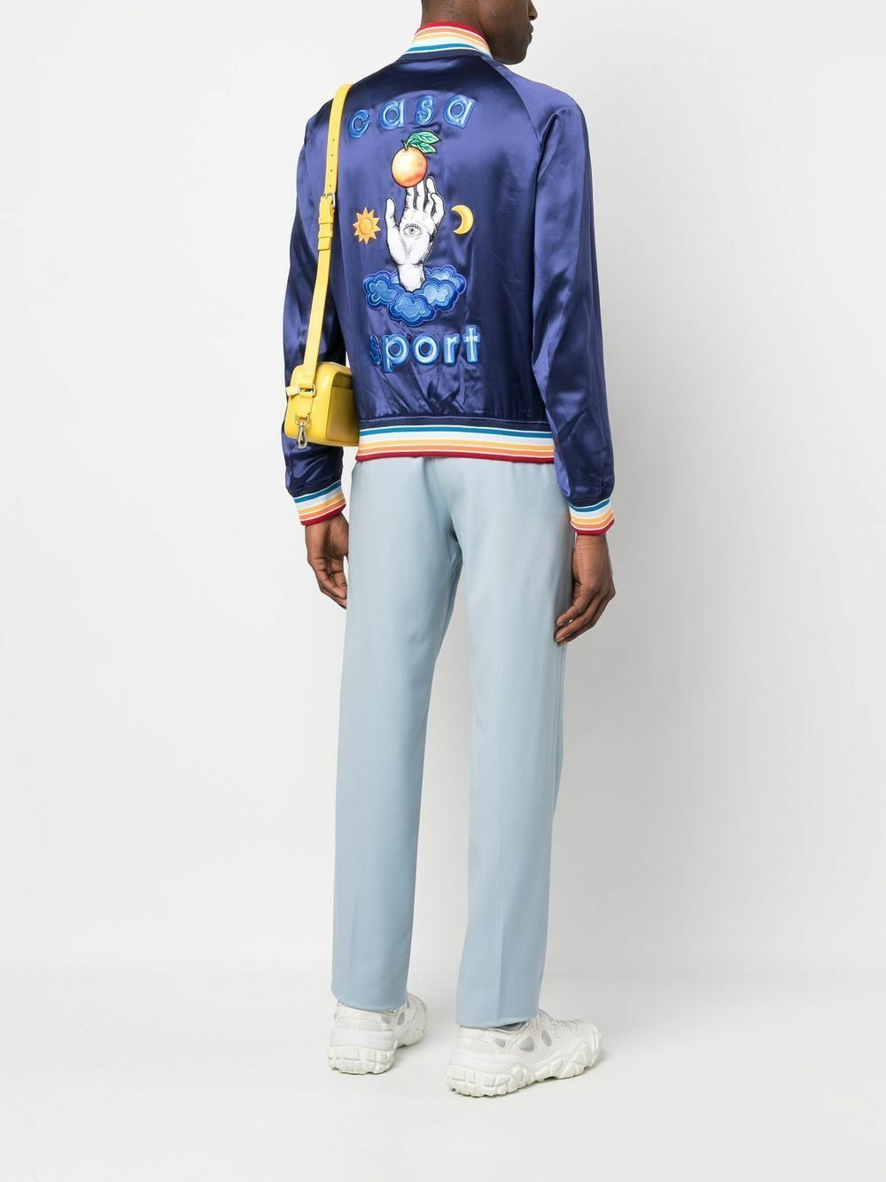 Casablanca o1y0526 Bomber Jacket in Multicolor Size US XL / EU 56 / 4 - 5 Thumbnail