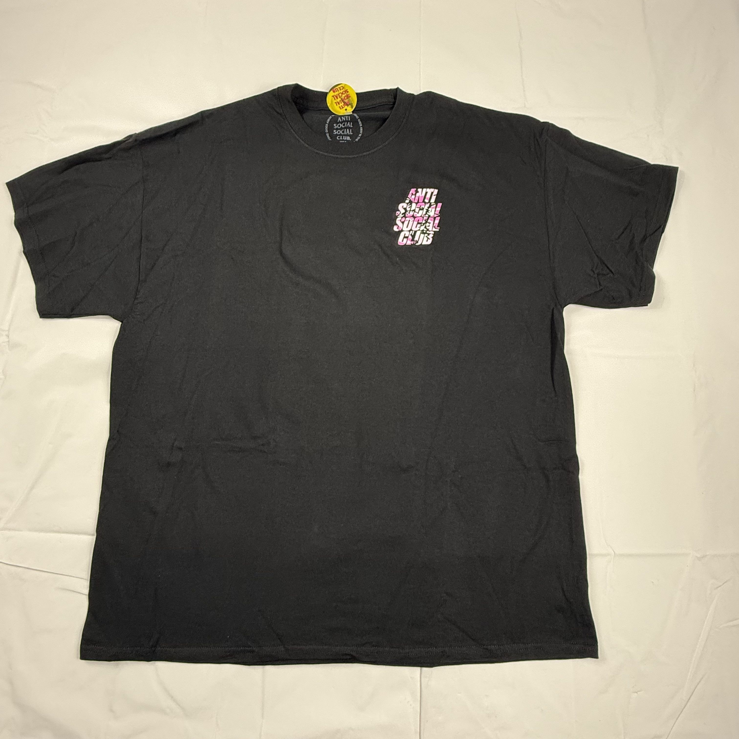 Anti Social Social Club Anti Social Social Club 2XL Black Pink Camo T-Shirt ASSC Size US XXL / EU 58 / 5 - 3 Thumbnail
