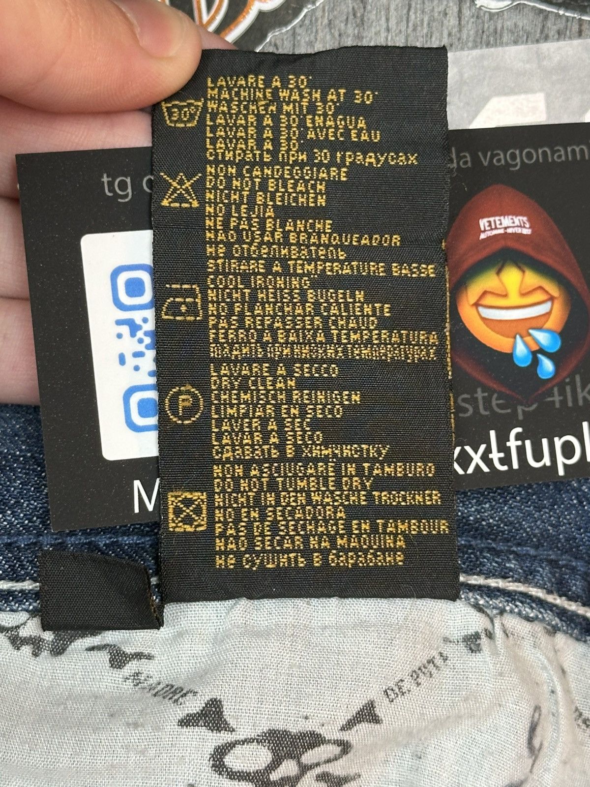 Other De Puta Madre 2007 Fuck-Pedophilia Jeans Size US 32 / EU 48 - 24 Thumbnail