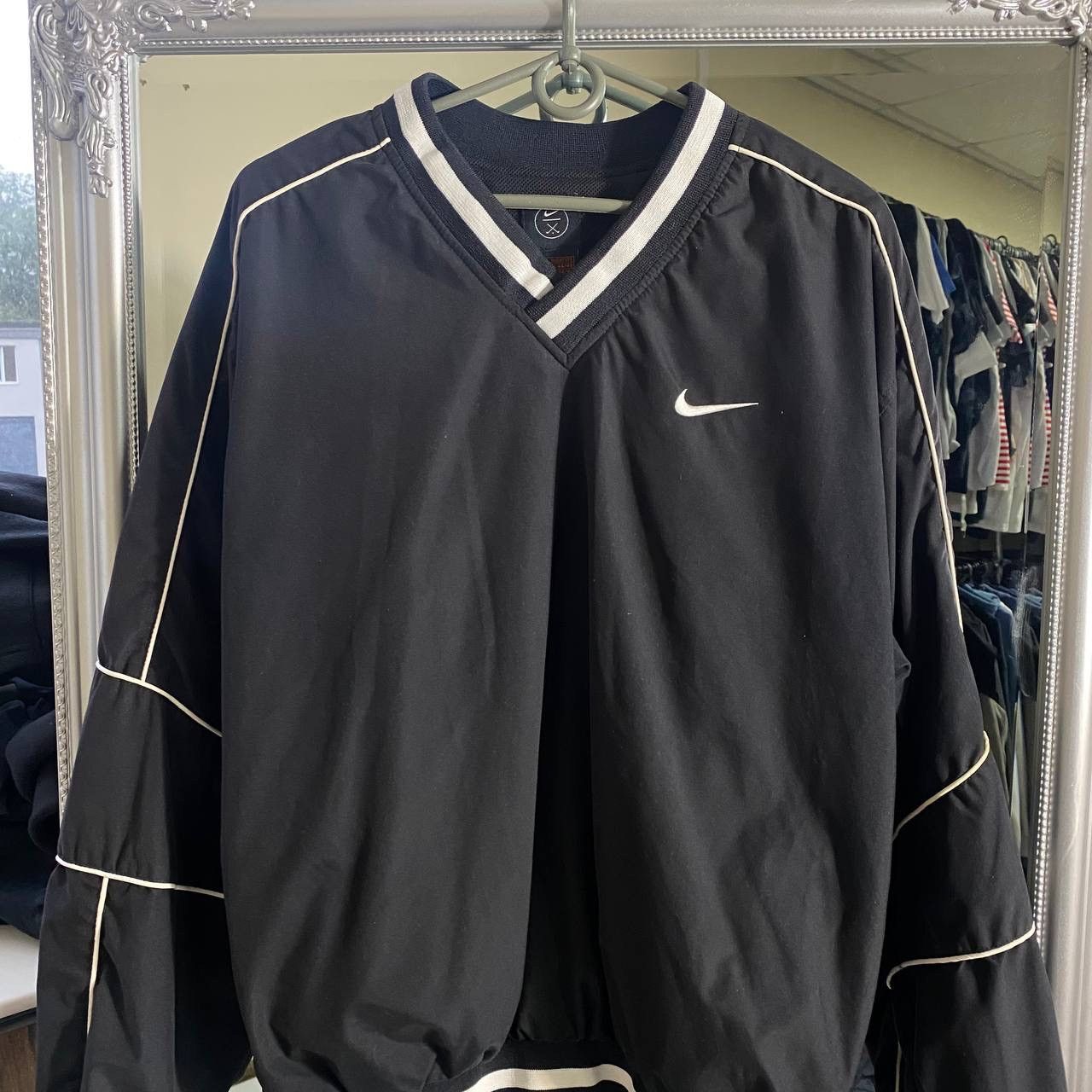 Nike VINTAGE NIKE SWEATSHIRT SMALL LOGO NYLON Size US S / EU 44-46 / 1 - 2 Thumbnail