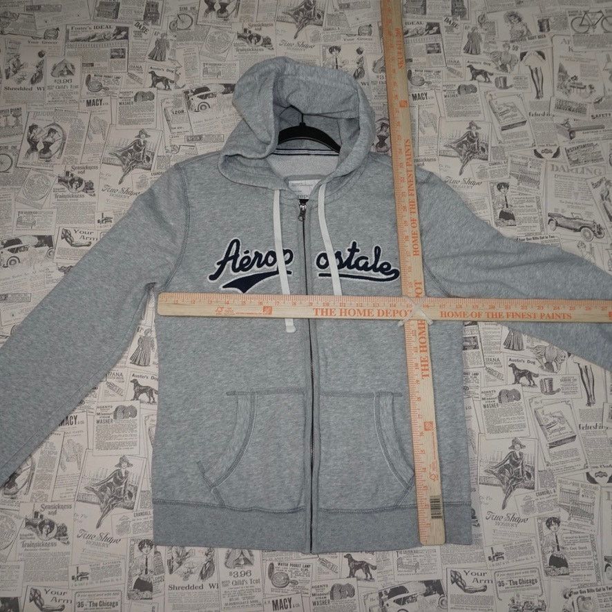 Aeropostale Vintage Y2K Aeropostale preppy embroider 2000s zip up hoodie Size US XL / EU 56 / 4 - 4 Thumbnail