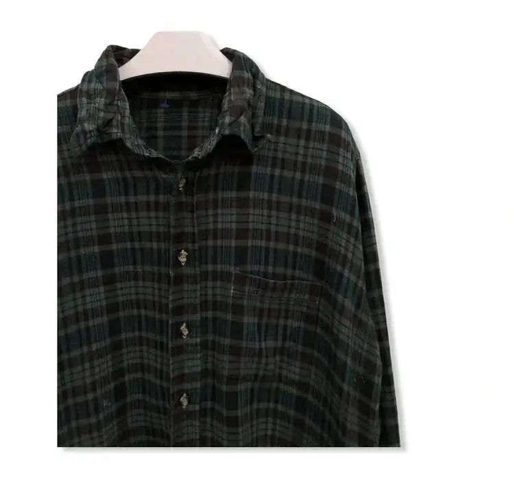 Flannel × Vintage Vintage Plaid Tartan Flannel Shirt 👕 Size US M / EU 48-50 / 2 - 2 Thumbnail