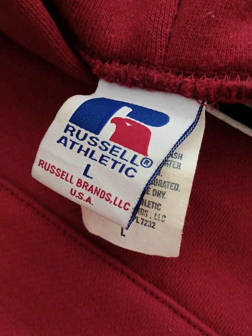 Russell Athletic Vintage Russell Athletic Hoodie Size US L / EU 52-54 / 3 - 3 Thumbnail