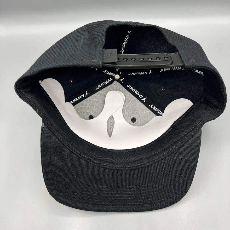 Jordan Brand Air Jordan Retro 10 Hat Men Black Jumpman Snap Back Cap New Size ONE SIZE - 2 Thumbnail