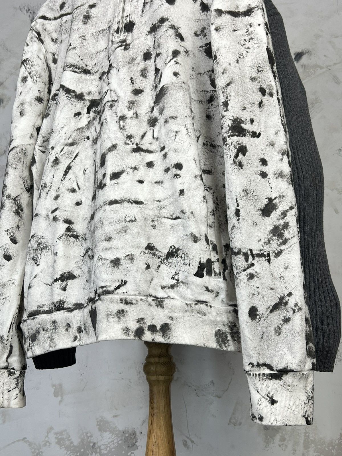 Allsaints AllSaints Custom Half Zip Sweatshirt Size M - L Size US L / EU 52-54 / 3 - 5 Thumbnail