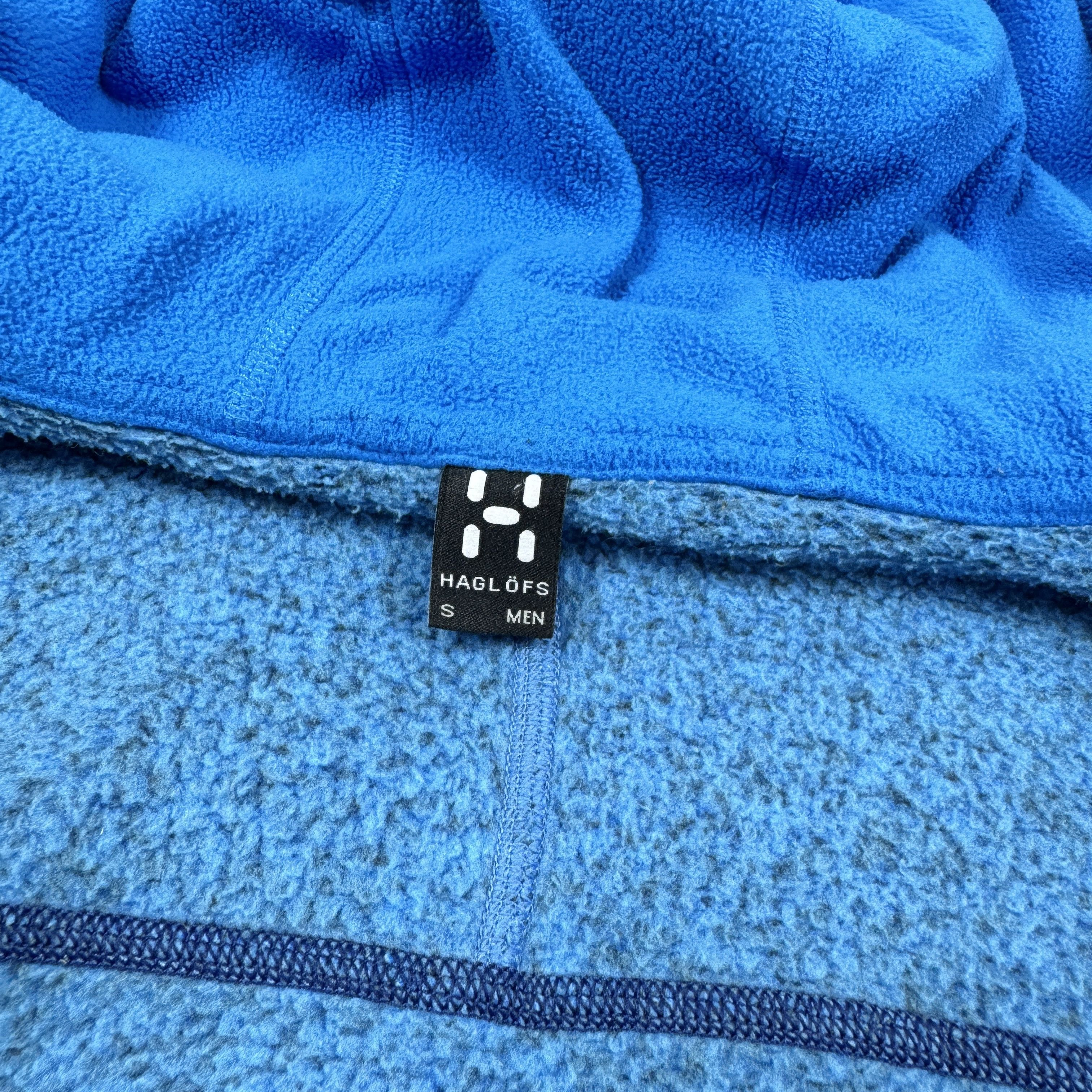 Haglofs Men`s HAGLOFS SWOOK BLUE FLEECE JACKET SIZE S-M / 48 Size US S / EU 44-46 / 1 - 7 Thumbnail