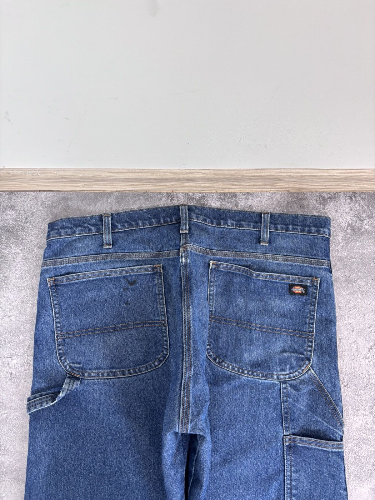 Dickies Dickies Men’s Carpenter Denim Jeans Flex Relaxed Straight Size US 38 / EU 54 - 7 Thumbnail
