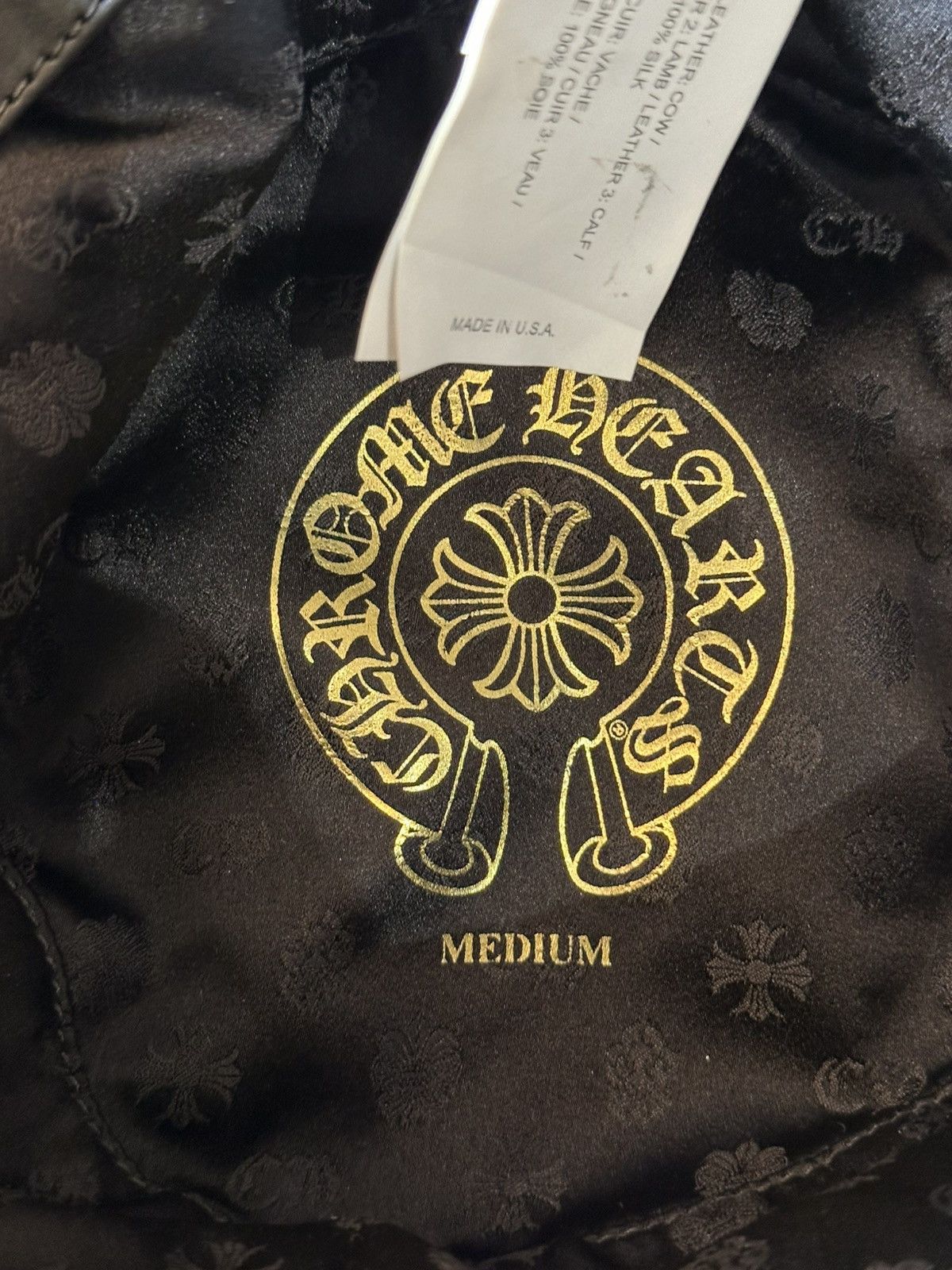 Chrome Hearts CHROME HEARTS CASHMERE CH BUCKET HAT Size ONE SIZE - 8 Thumbnail
