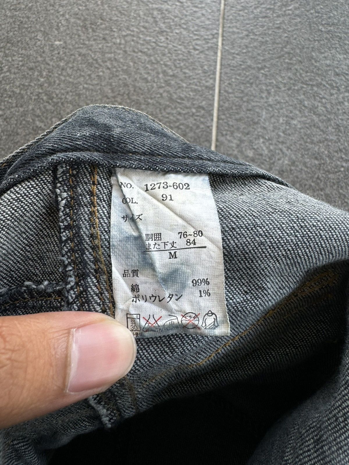 If Six Was Nine Vintage Lowbox Bondage Cargo Flared Denim Jeans Size US 32 / EU 48 - 15 Thumbnail