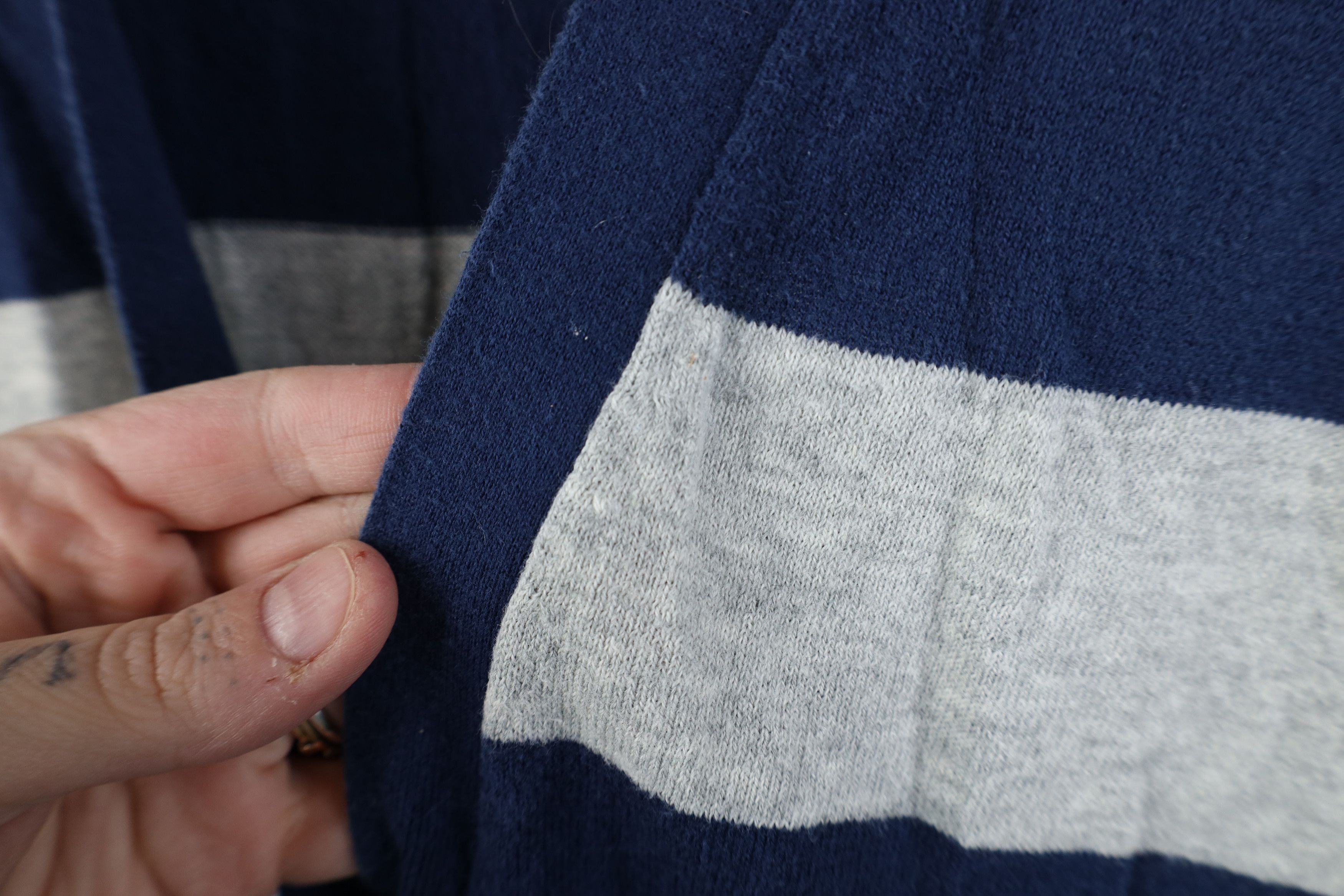 American Eagle Outfitters Vintage 90s Y2K American Eagle Striped Knit Cardigan Sweater Size S / US 4 / IT 40 - 6 Thumbnail