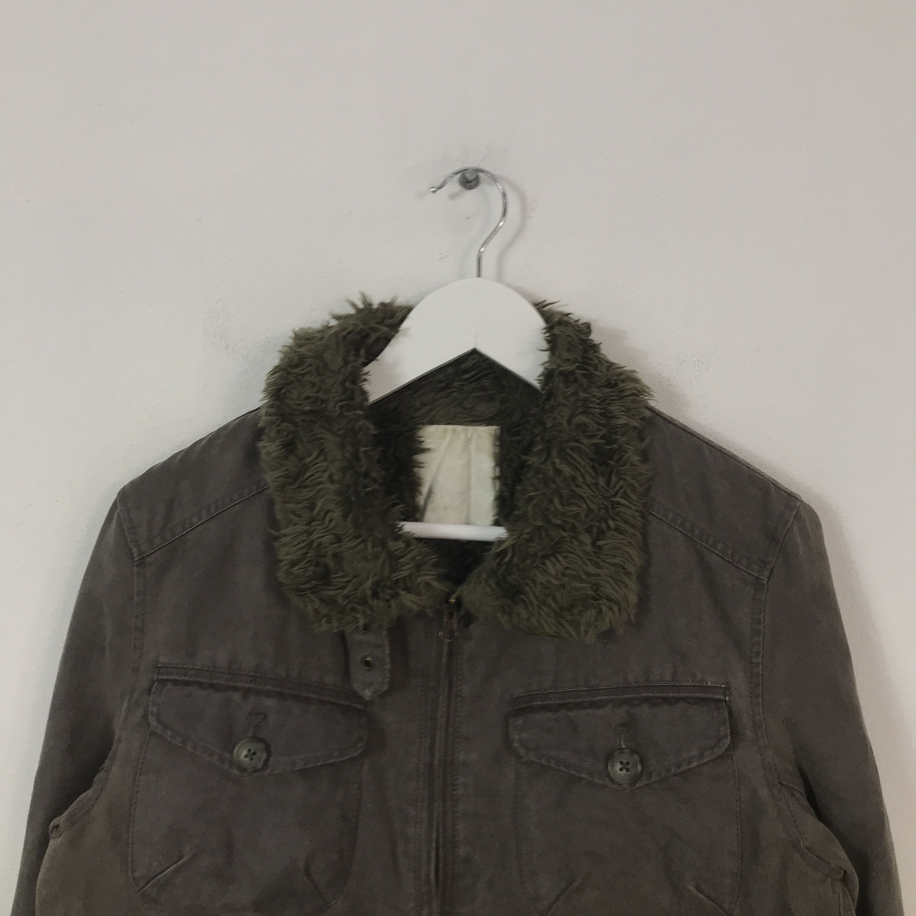 Japanese Brand japanese brand fur style punk jacket K66B20 Size US M / EU 48-50 / 2 - 2 Thumbnail