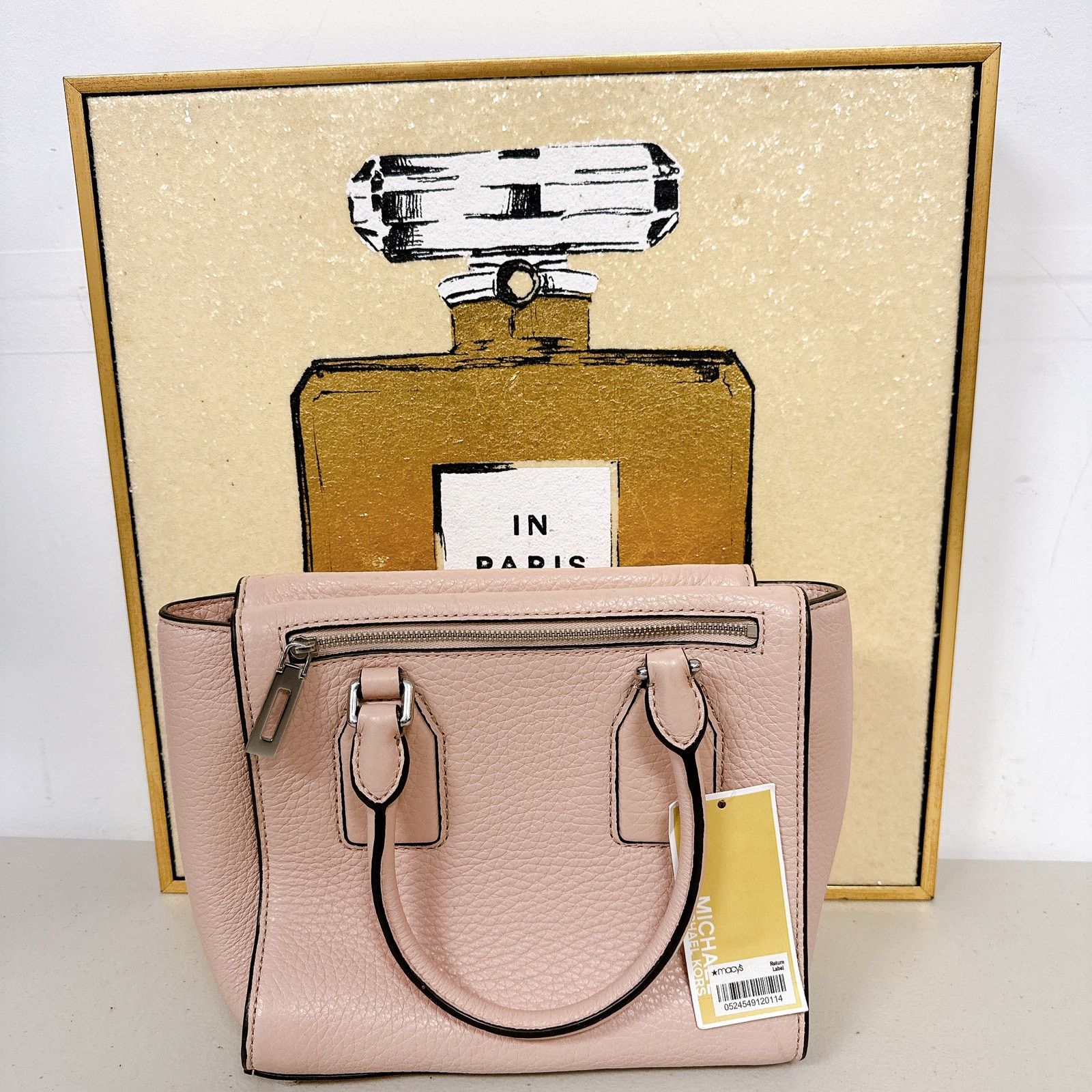Michael Kors Michael Kors 30H5SEYM2L Selby Medium Top Zip Leather Bag Size ONE SIZE - 2 Thumbnail
