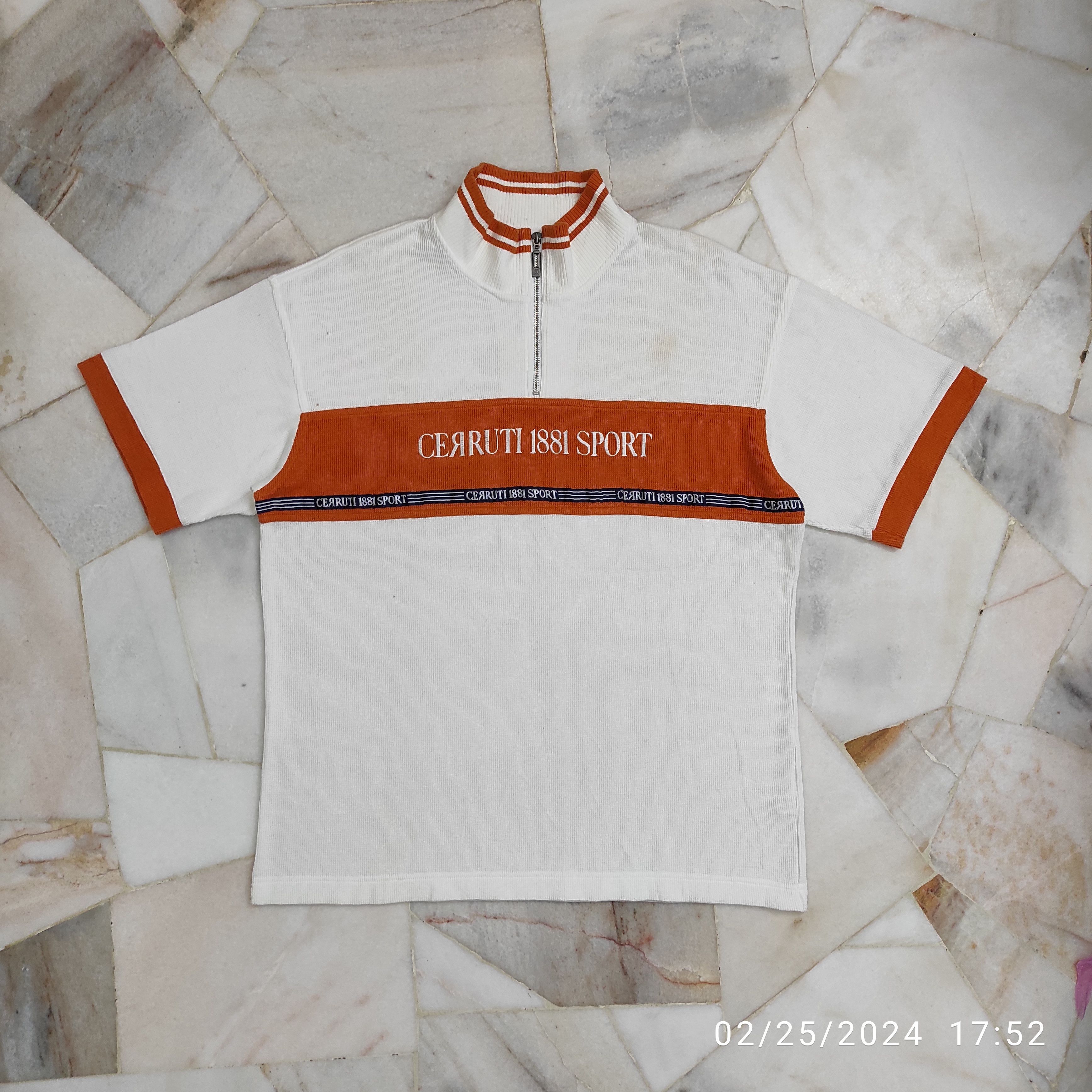 Cerruti 1881 FW2000 CERRUTI 1881 embroidered Spell Out shirt Size US L / EU 52-54 / 3 - 1 Thumbnail