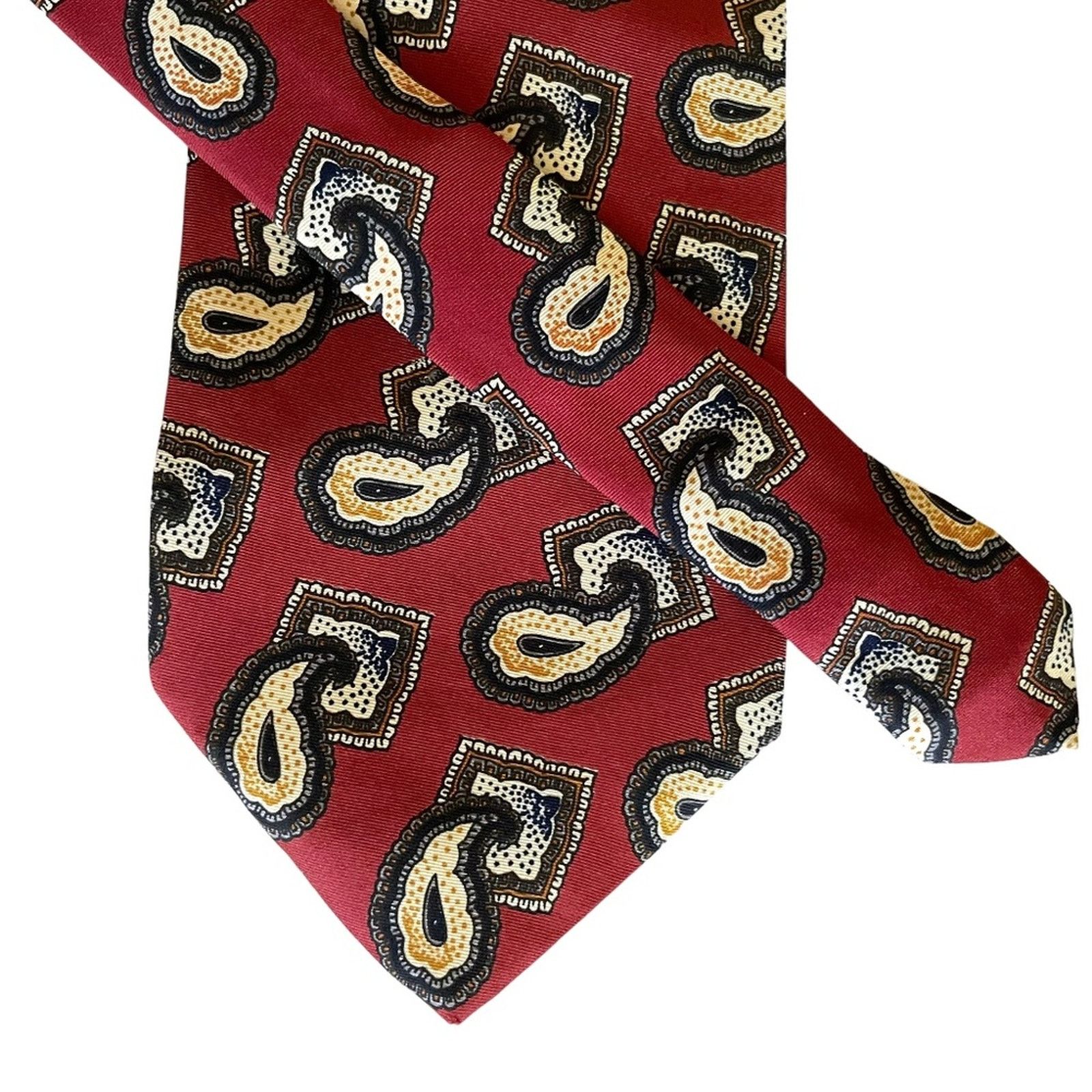 Robert Talbott × Vintage Vintage Robert Talbott for Woods Paisley Silk Tie Size ONE SIZE - 3 Thumbnail