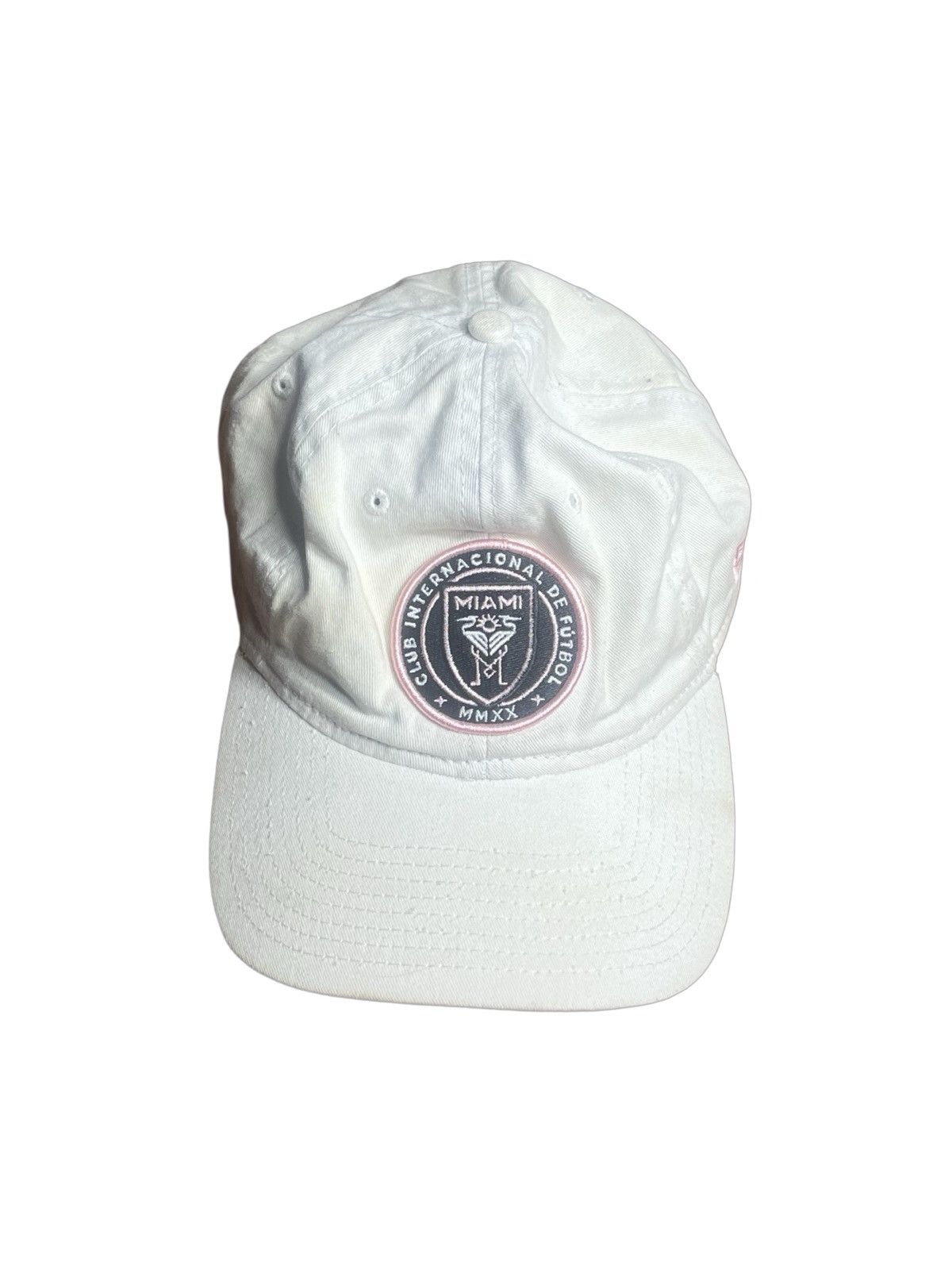 New Era Inter Miami CF Hat Plain White w/ Logo New Era Size ONE SIZE - 1 Thumbnail