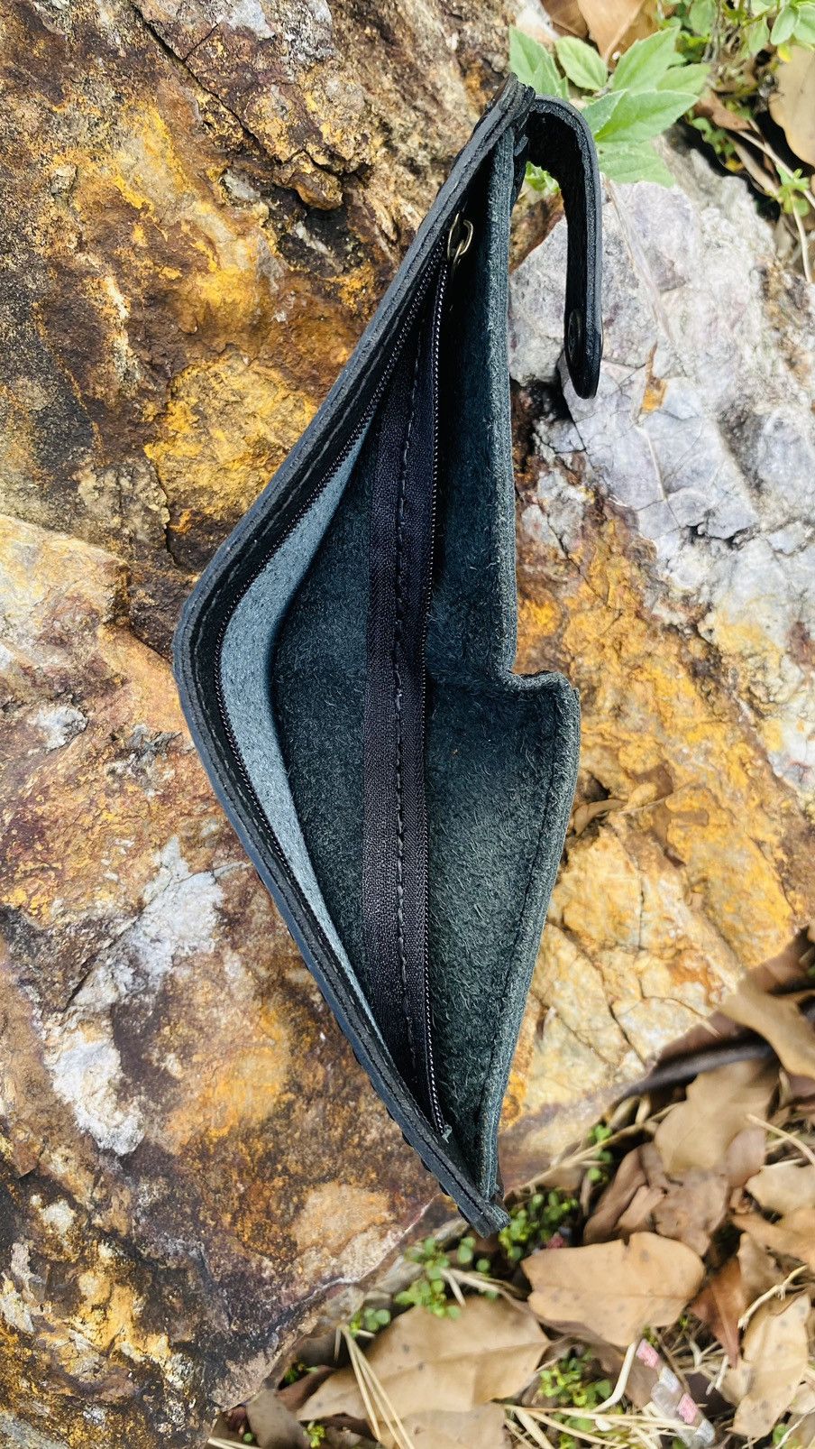 Other LEATHER BUTTON WALLET..HANDMADE Size ONE SIZE - 5 Thumbnail
