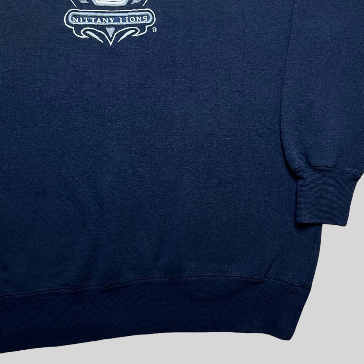 NCAA × Vintage Vtg 90s NCAA Penn State Nittany Lions Embroidered Sweatshirt Size US XL / EU 56 / 4 - 12 Thumbnail