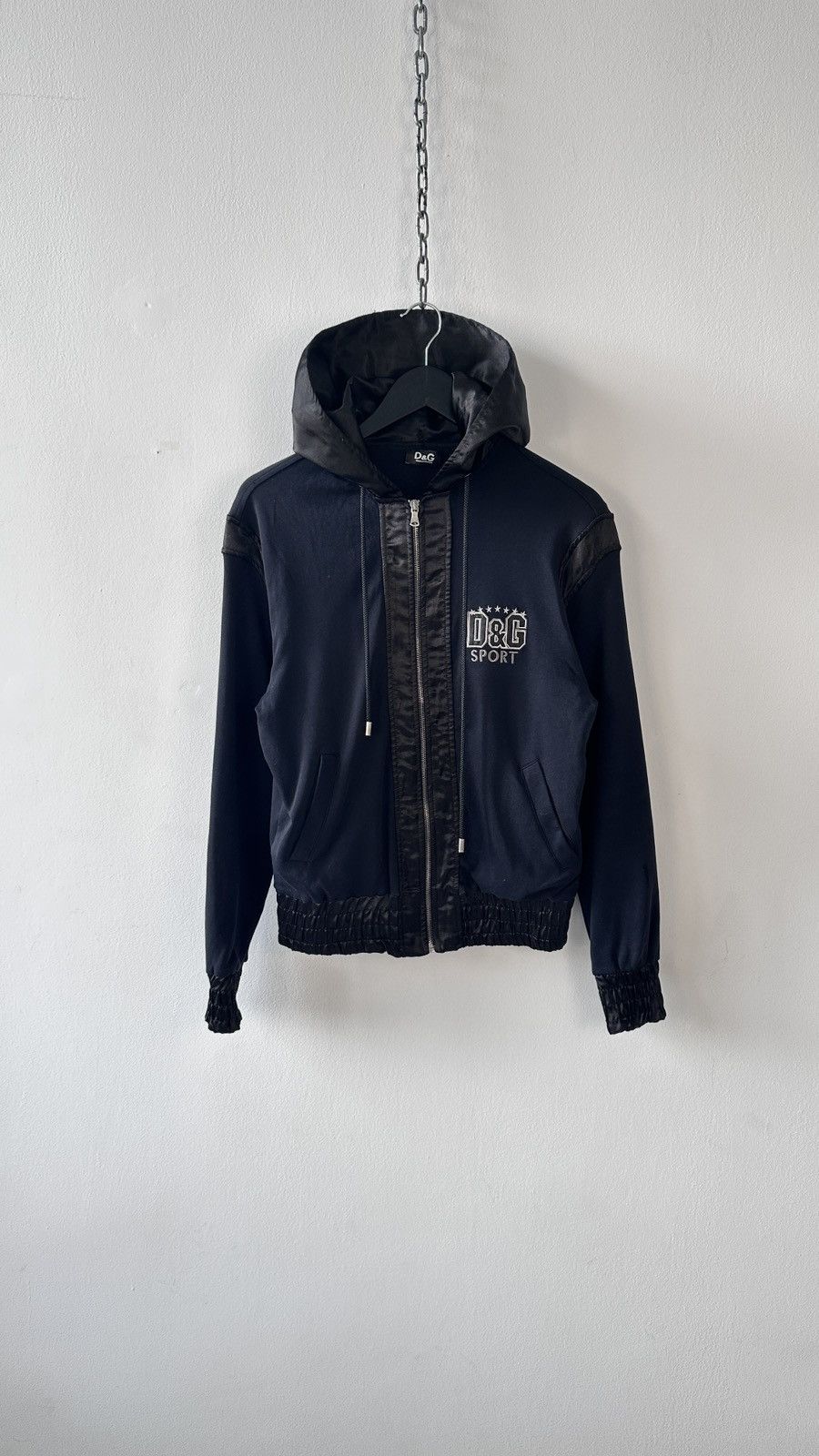 Dolce & Gabbana D&G Dolce & Gabbana Sport Hoodie Zip Up Jacket Archive Y2K Size US S / EU 44-46 / 1 - 1 Thumbnail
