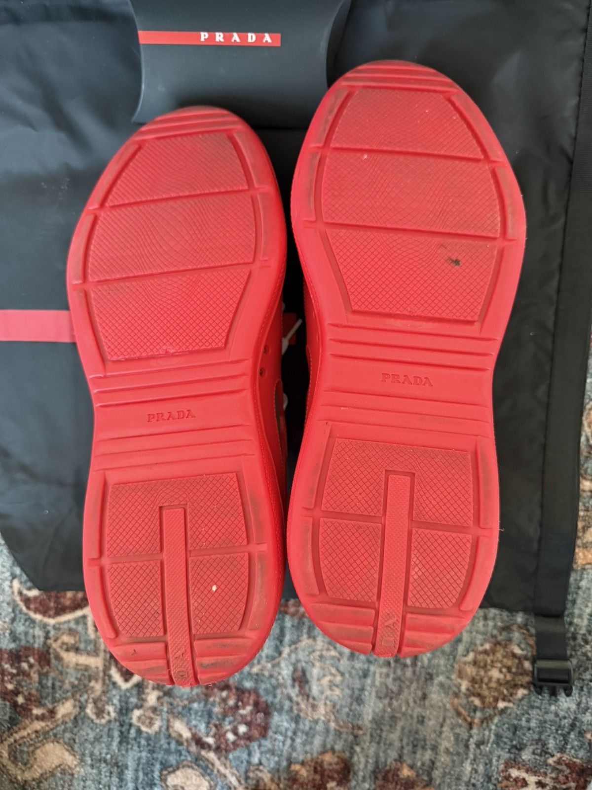 Prada America Cup Soft Rubber Size US 9 / EU 42 - 4 Thumbnail