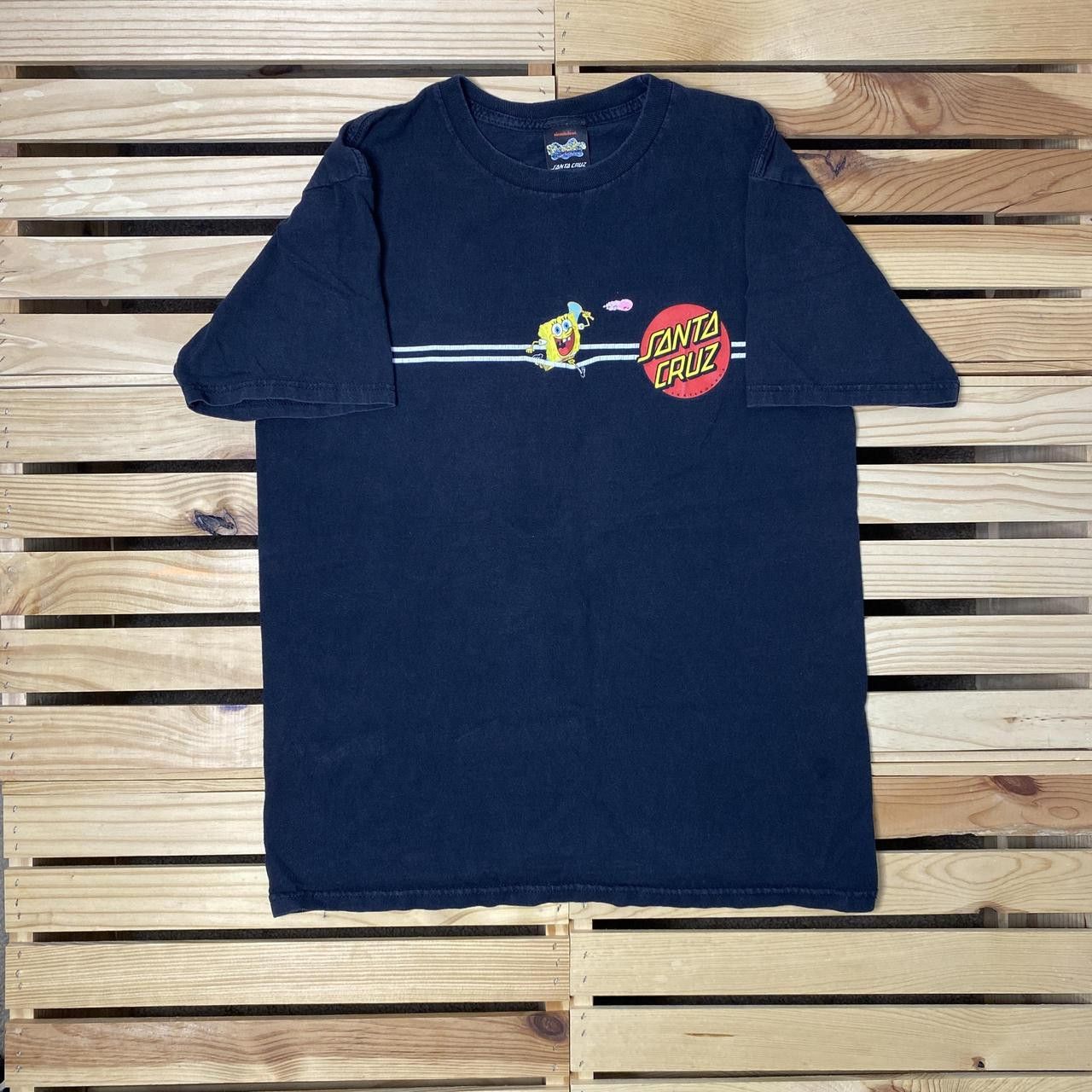 Santa Cruz Skateboards Santa Cruz Skateboards x Spongebob Black Tee Size Medium Size US M / EU 48-50 / 2 - 1 Thumbnail