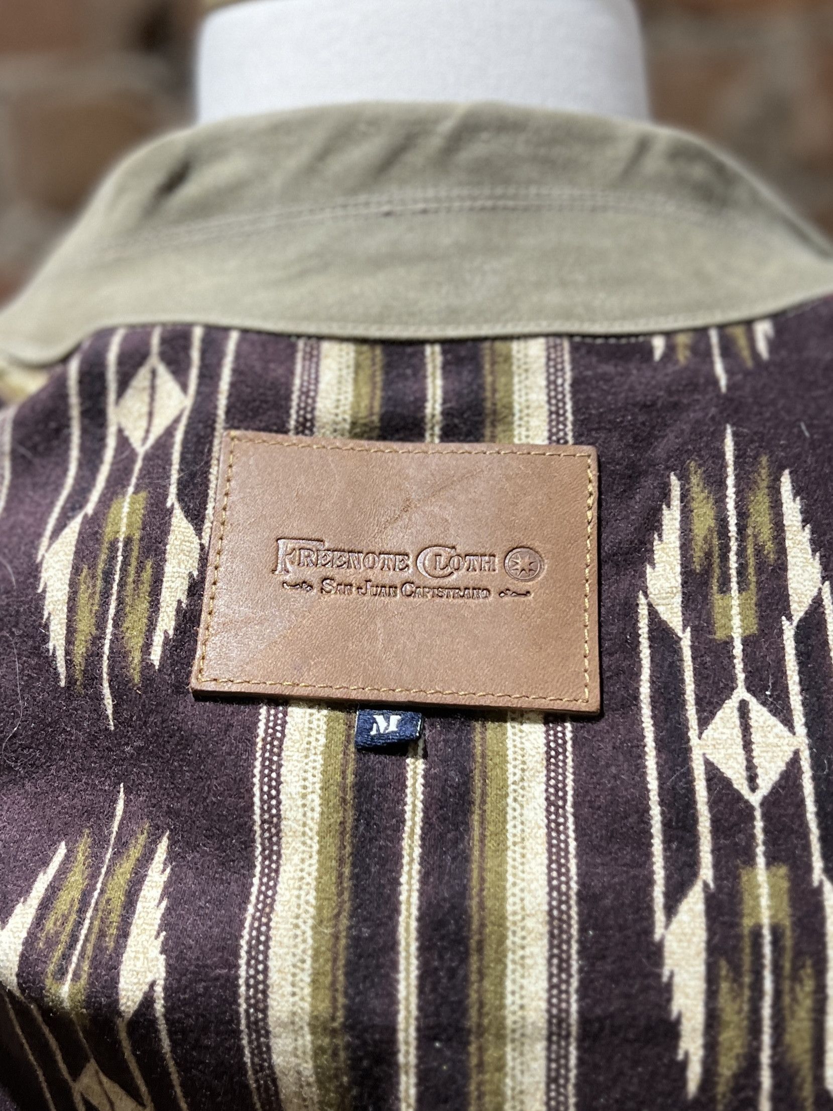 Freenote Cloth Freenote Cloth Riders Jacket Waxed Canvas Tobacco Purple Int Size US M / EU 48-50 / 2 - 6 Thumbnail