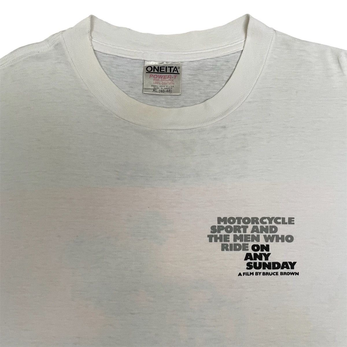 Vintage Vintage On Any Sunday Tee film by Bruce Brown 90’s T Shirt Size US XL / EU 56 / 4 - 3 Thumbnail