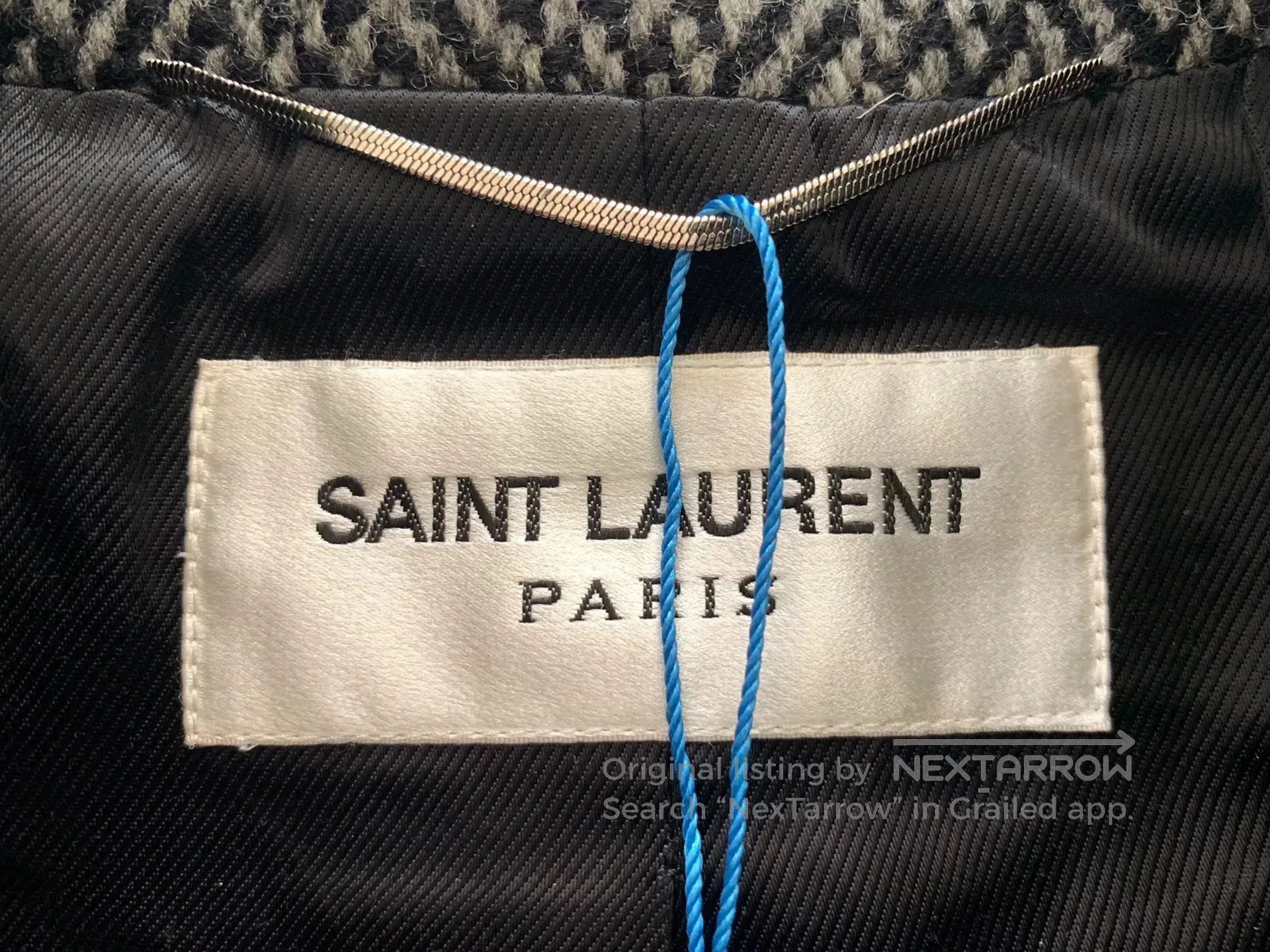Saint Laurent Paris Saint Laurent 17FW Herringbone Coat. Size US M / EU 48-50 / 2 - 3 Thumbnail