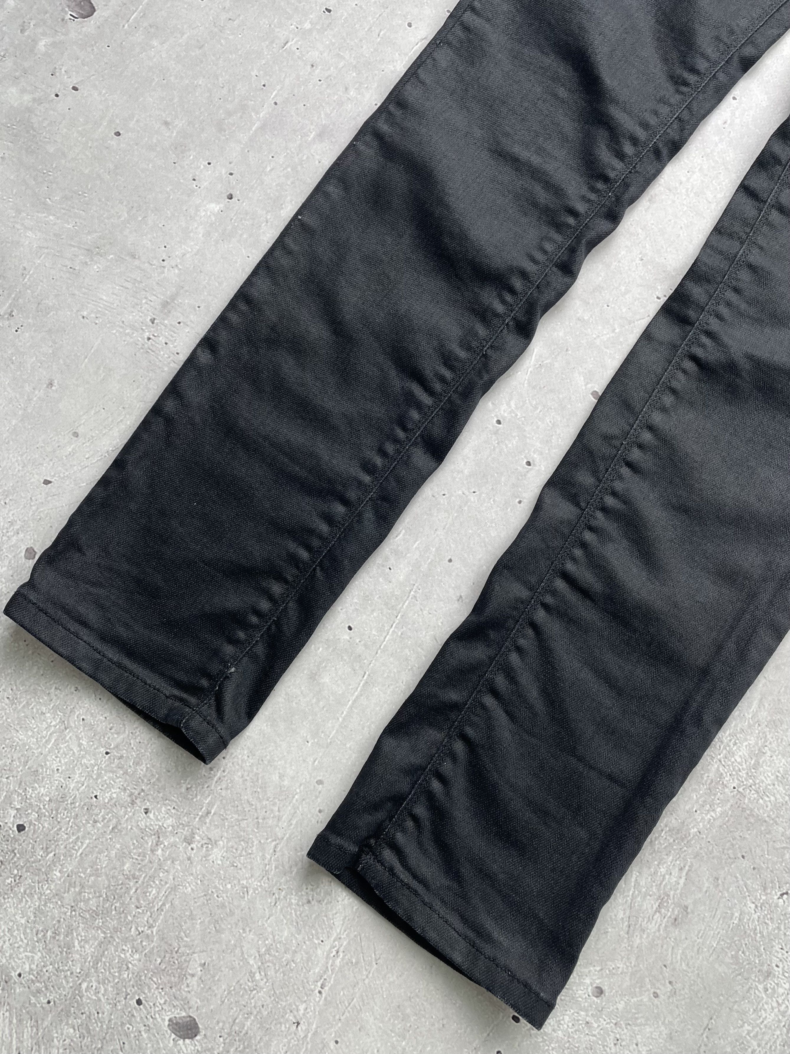 Zadig & Voltaire Zadig & Voltaire Vintage Waxed Darkside Noir Jeans Size 27" / US 4 / IT 40 - 3 Thumbnail
