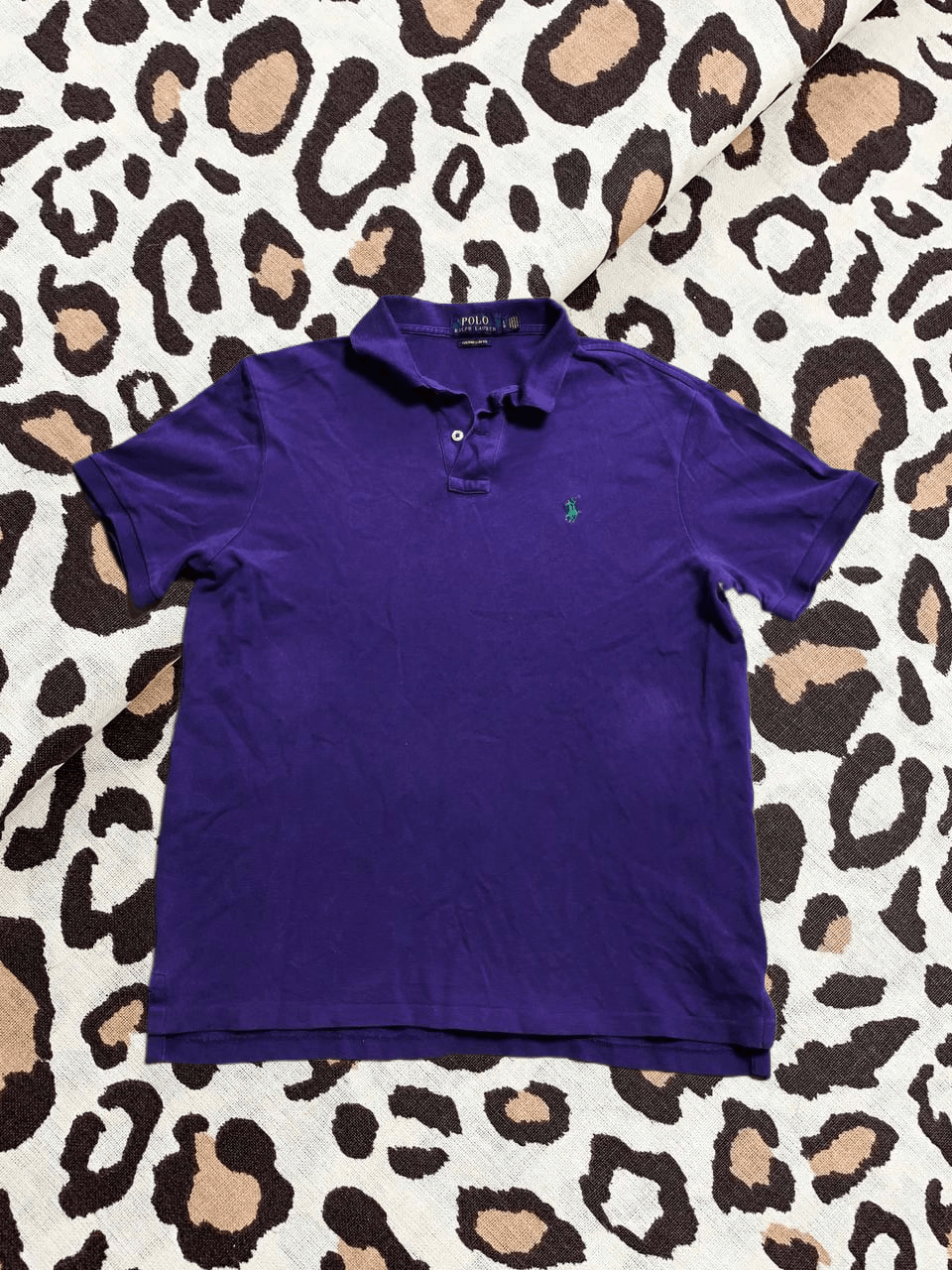 Polo Ralph Lauren Polo Ralph Lauren Classic Fit Polo Shirt Tee Purple Size US L / EU 52-54 / 3 - 1 Thumbnail
