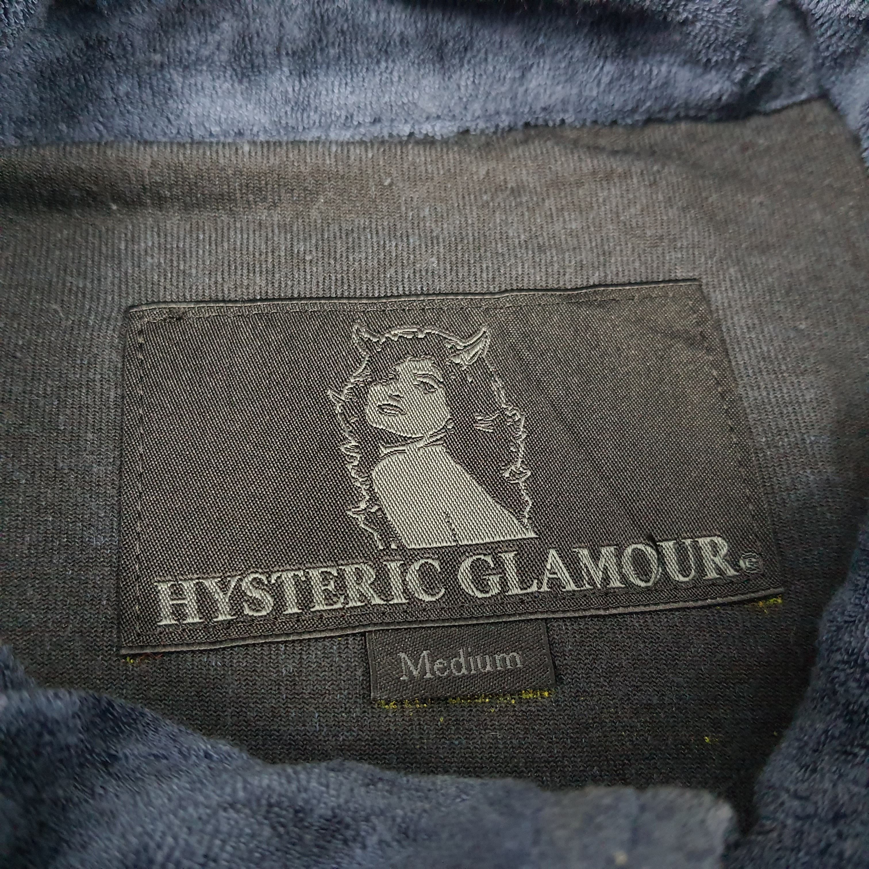 Hysteric Glamour × Japanese Brand × Vintage Vintage Hysteric Glamour Patches Custom Logo Fleece Jacket Size US S / EU 44-46 / 1 - 5 Thumbnail