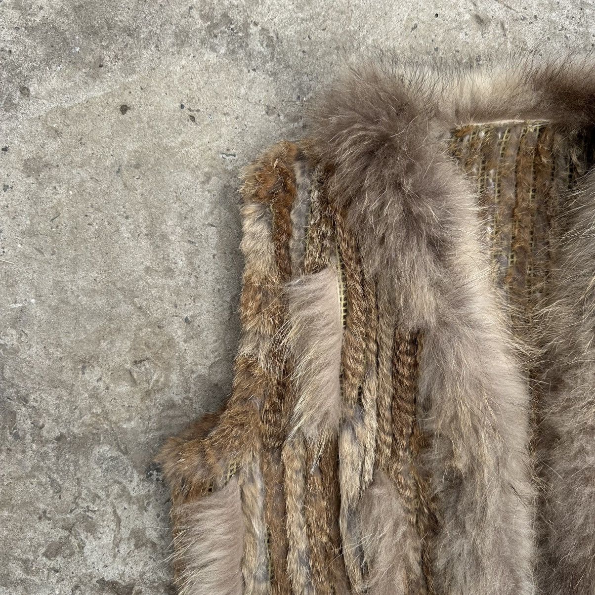 Issey Miyake × Japanese Brand Vintage Japanese Style Real Fur Vest Rabbit Y2K Hype Trend Size M / US 6-8 / IT 42-44 - 4 Thumbnail
