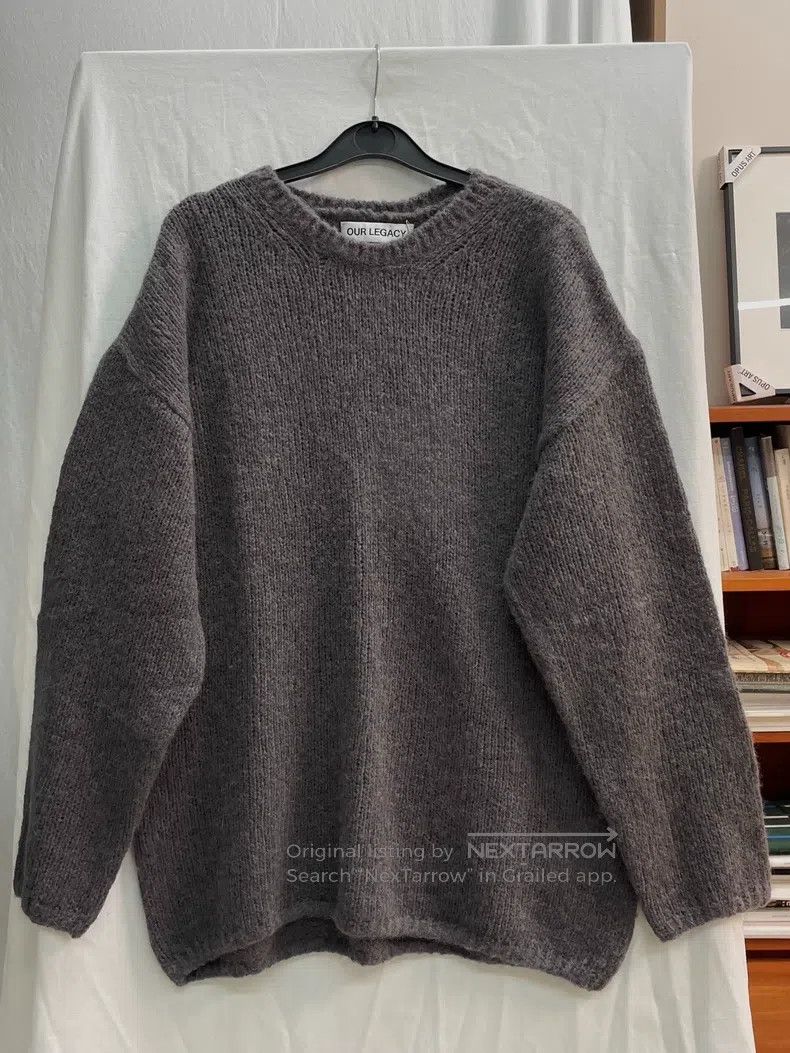 Our Legacy Our Legacy Grey sweater Size S / US 4 / IT 40 - 1 Thumbnail