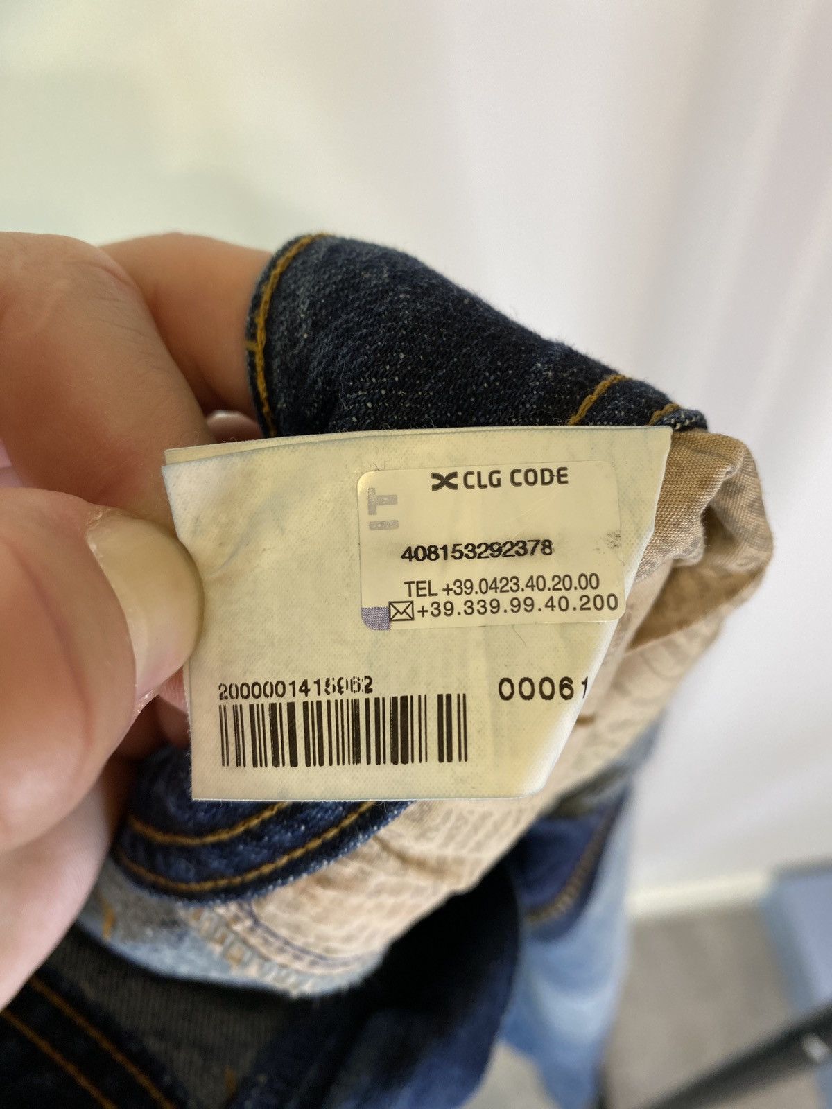 John Galliano Galliano Distressed Blue Jeans Denim Pants Size US 31 - 13 Thumbnail