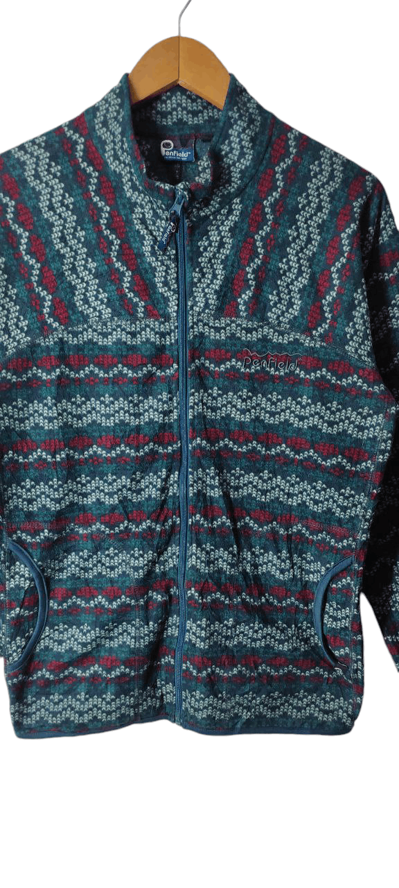 Penfield PENFIELD COLOURBLOCK FLEECE JACKET Size US L / EU 52-54 / 3 - 4 Thumbnail