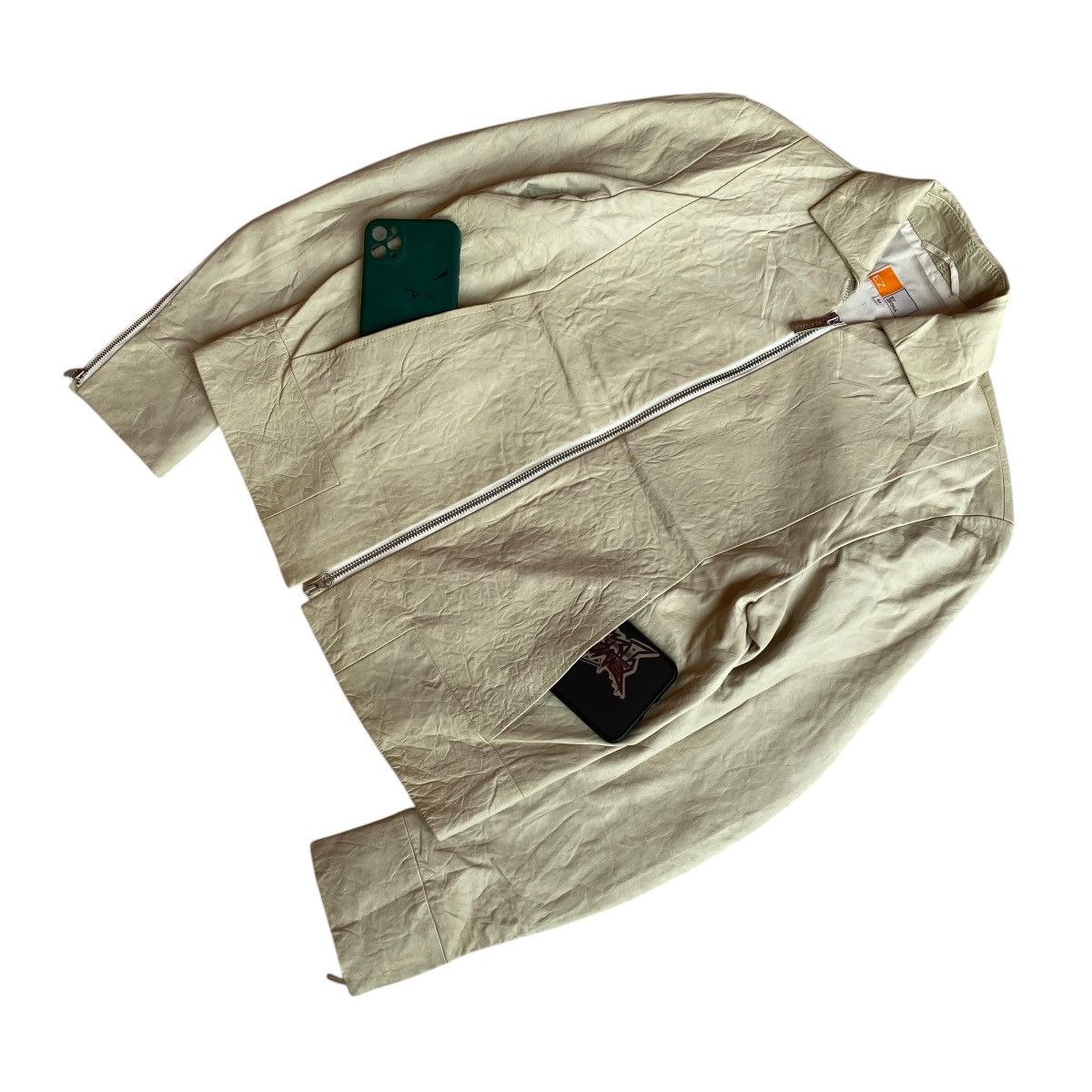 Ermenegildo Zegna Zegna Leather Jacket Size US M / EU 48-50 / 2 - 2 Thumbnail