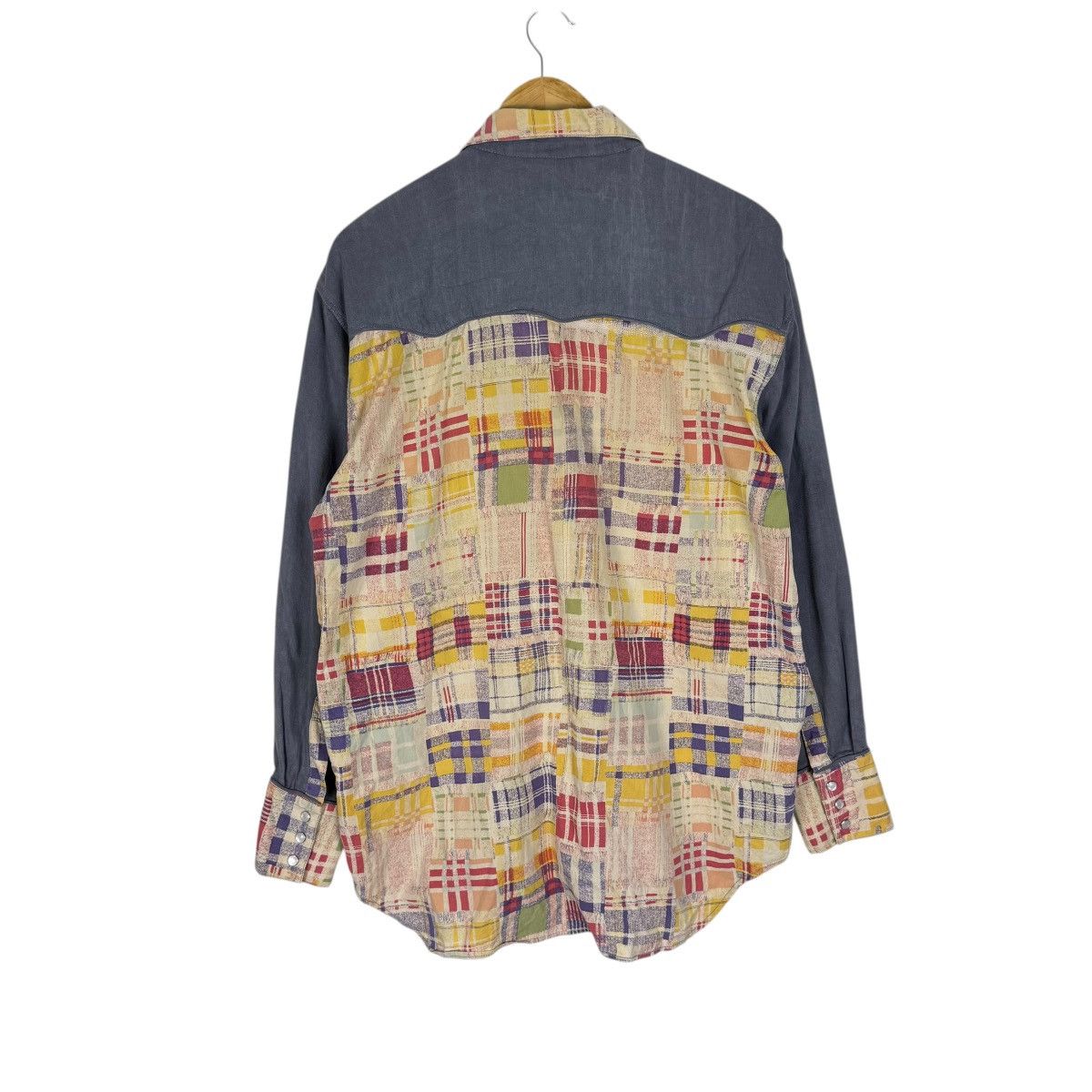 Nigel Cabourn 🌟NIGEL CABOURN PATHCWORK WESTERN SHIRTS Size US M / EU 48-50 / 2 - 11 Thumbnail