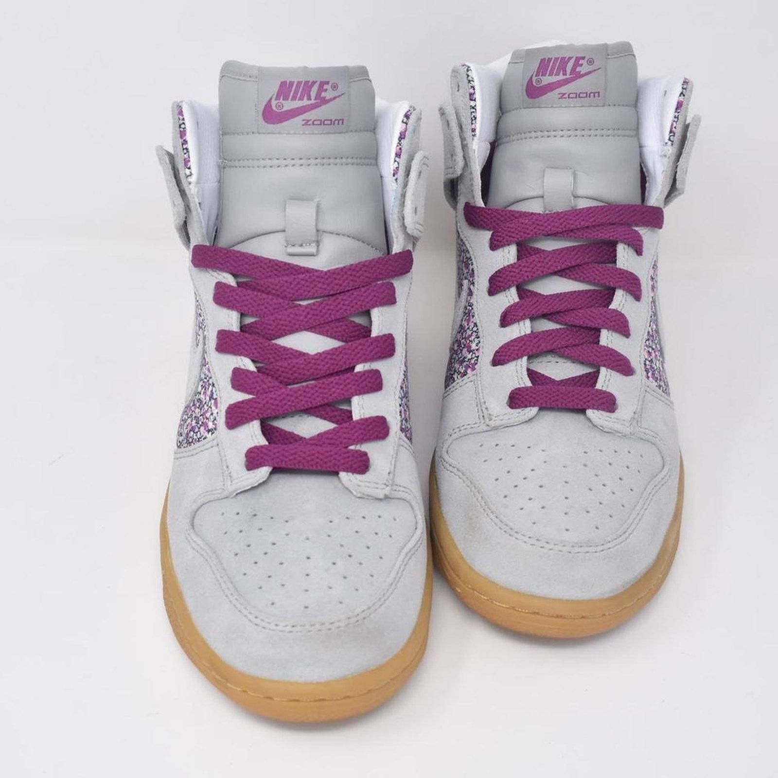 Nike 2008 Nike Dunk High “Logan Berry Floral” Size US 7 / IT 37 - 3 Thumbnail