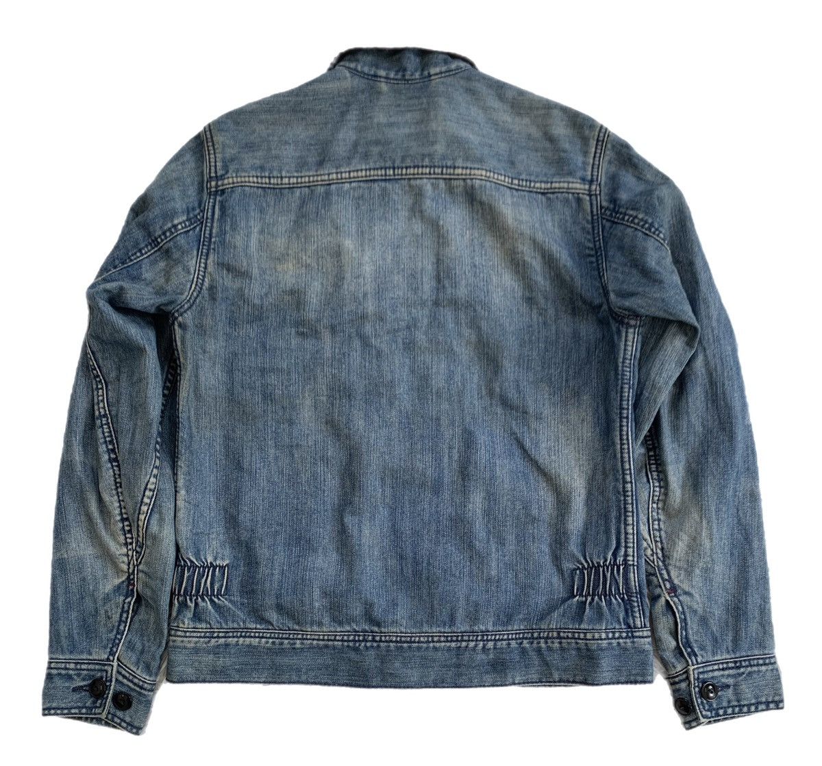 Japanese Brand Vintage Flash Report Denim Jacket Blanket Inner Size US M / EU 48-50 / 2 - 2 Thumbnail