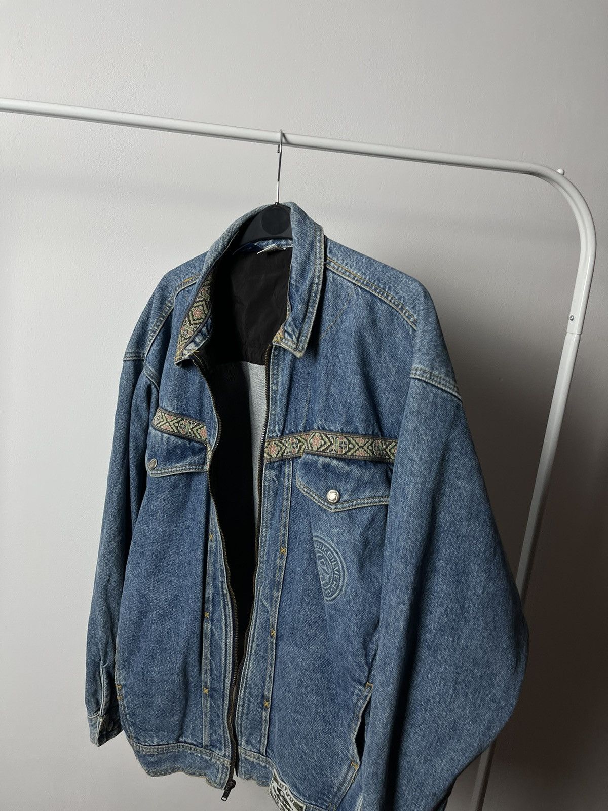 Quiksilver × Vintage Vintage Made in USA Quiksilver Denim Jeans Jacket Size US M / EU 48-50 / 2 - 9 Thumbnail