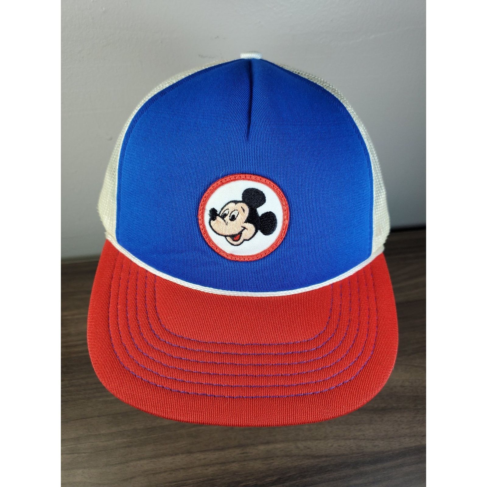 Disney × Vintage Vintage Disney Mickey Mouse Trucker Hat Snapback Cap Mesh Size ONE SIZE - 1 Thumbnail